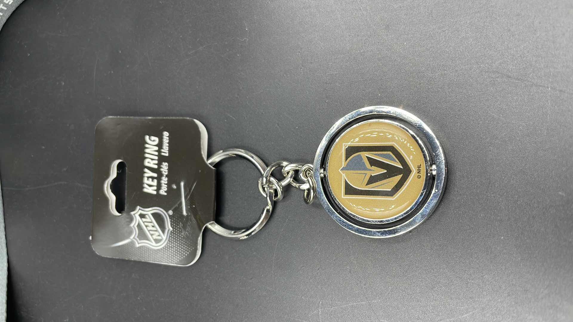 Photo 2 of 2 PC VEGAS GOLDEN KNIGHTS LANYARD W KEY RING