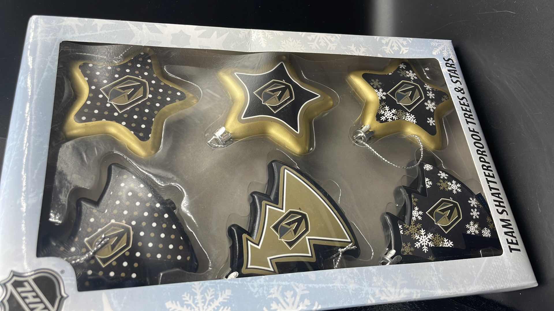 Photo 1 of VEGAS GOLDEN KNIGHTS CHRISTMAS ORNAMENTS