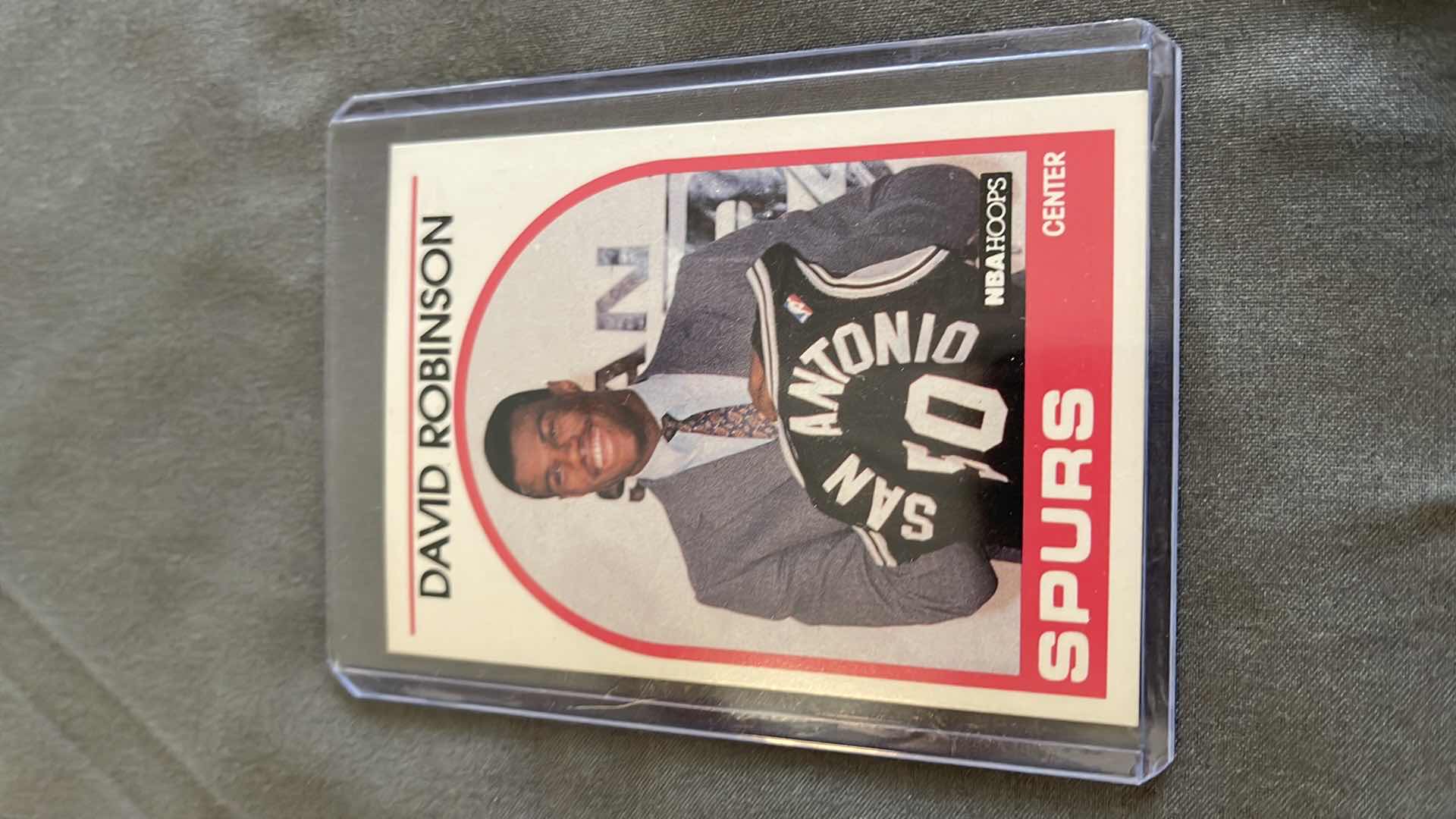 Photo 1 of 1989 DAVID ROBINSON NBA HOOPS ROOKIE CARD 136