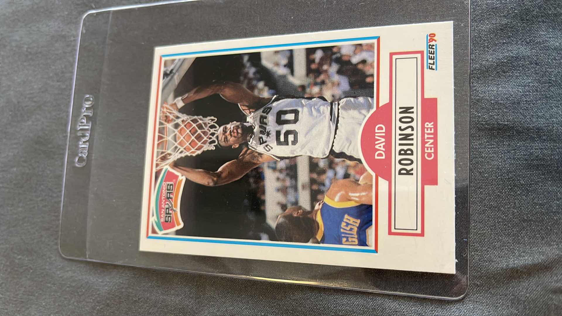 Photo 1 of 1990 DAVID ROBINSON FLEER CARD 172