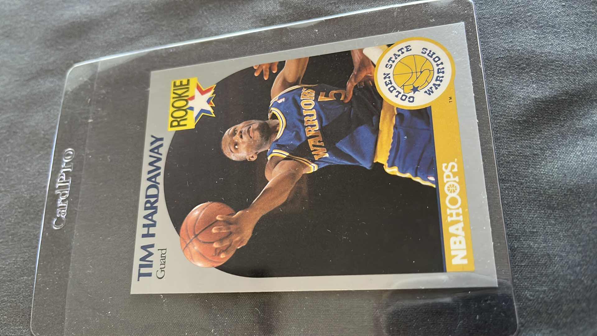 Photo 1 of 1990 TIM HARDAWAY NBA HOOPS ROOKIE CARD 113