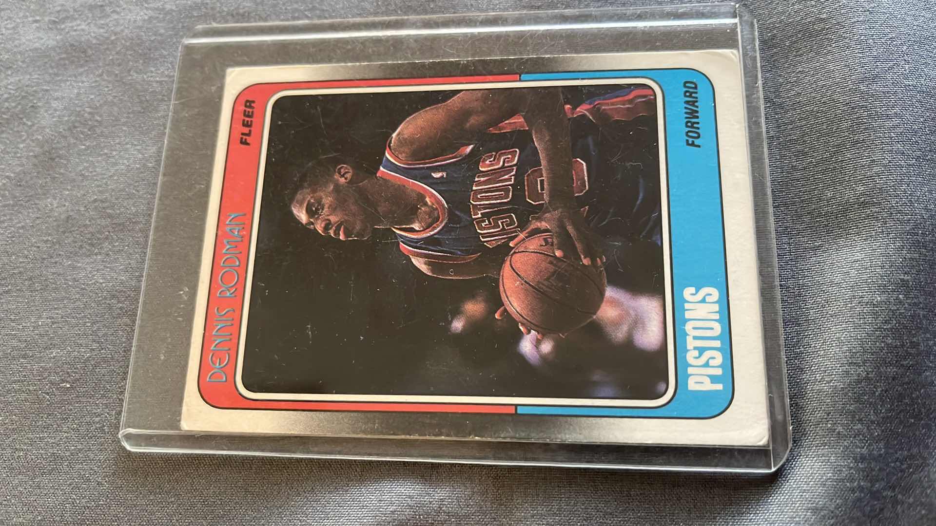 Photo 1 of 1988 DENNIS RODMAN FLEER ROOKIE CARD 43