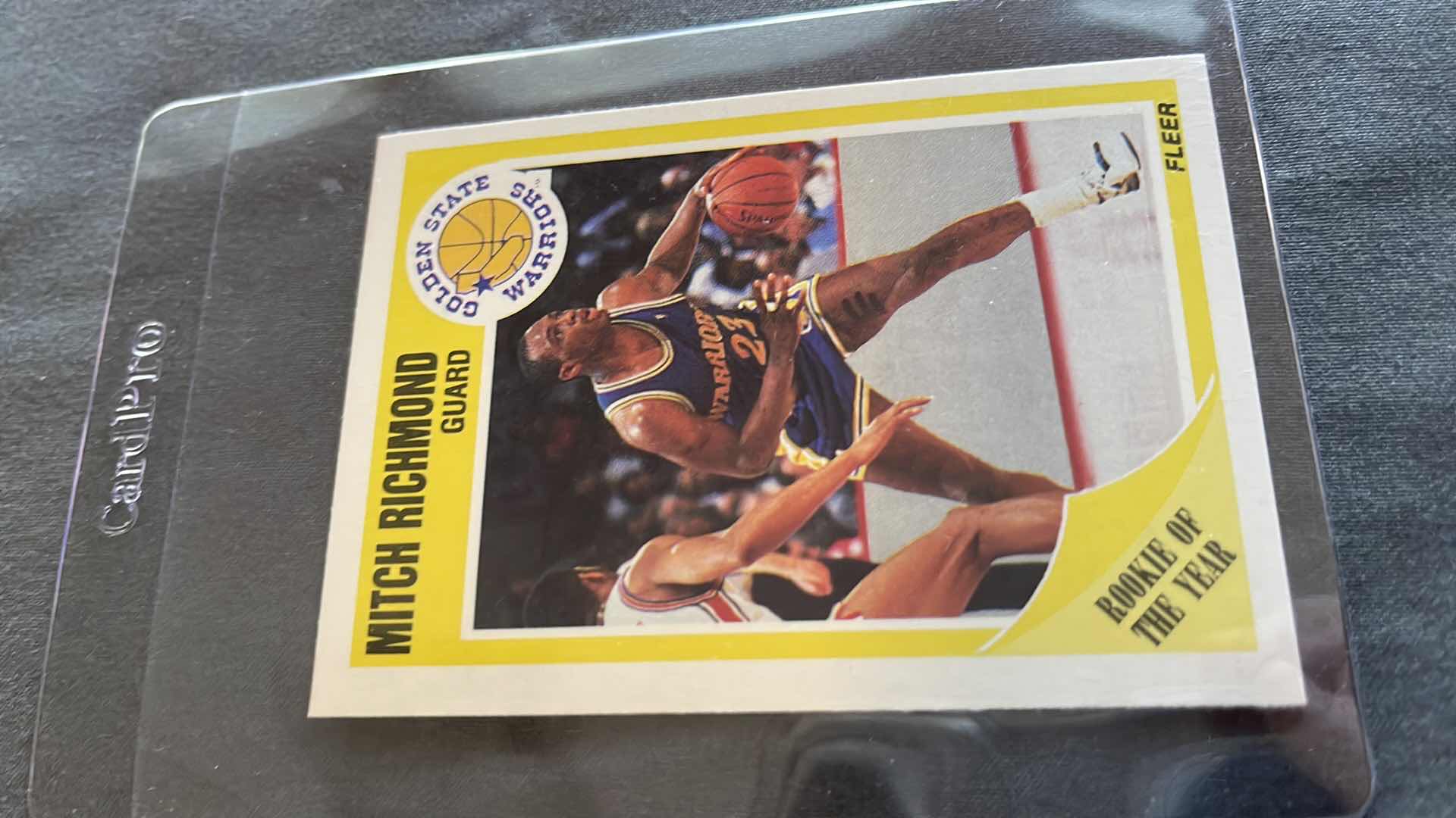 Photo 1 of 1989 MITCH RICHMOND FLEER ROOKIE CARD 56