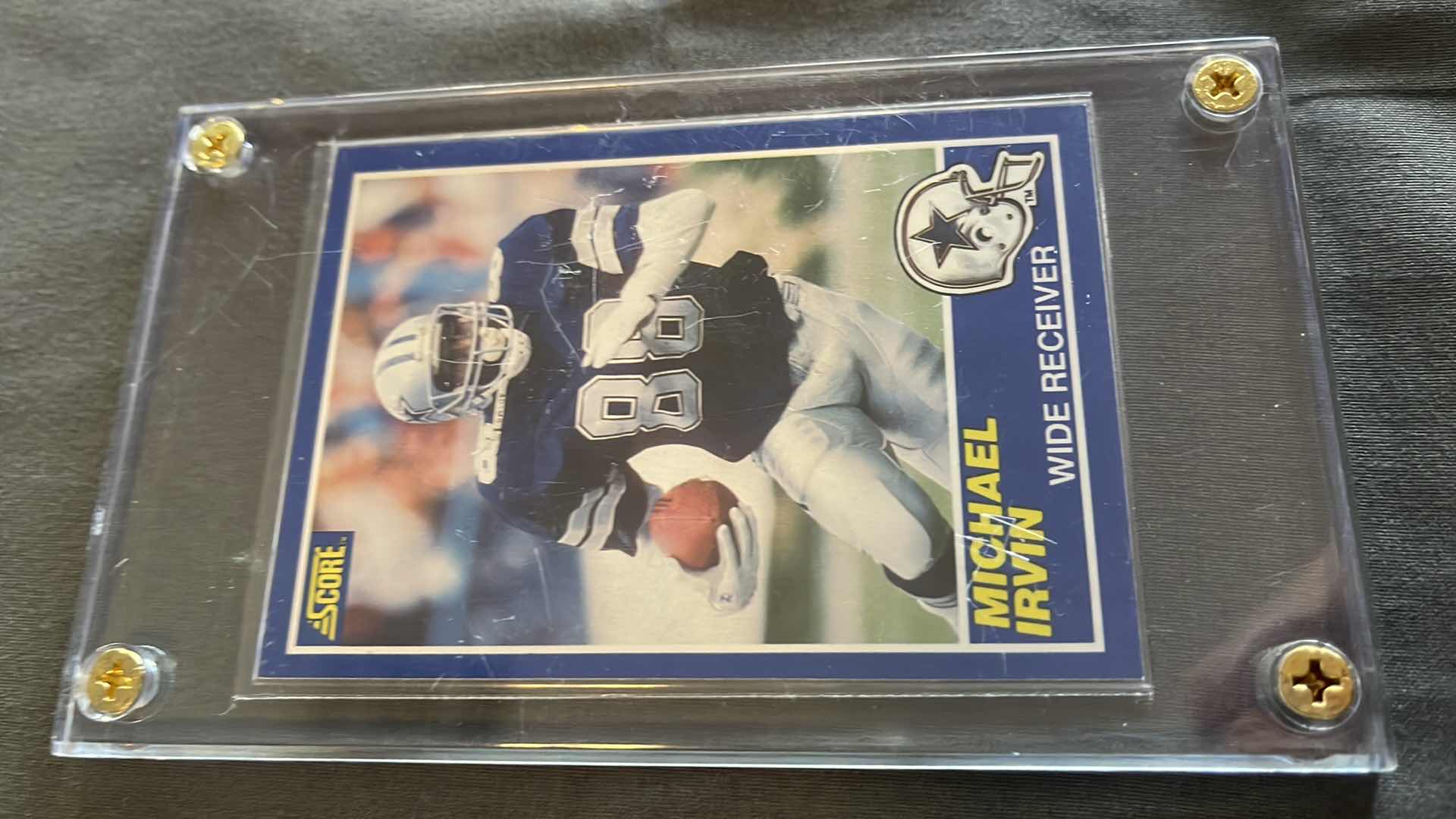 Photo 1 of 1989 MICHAEL IRVIN SCORE ROOKIE CARD 18