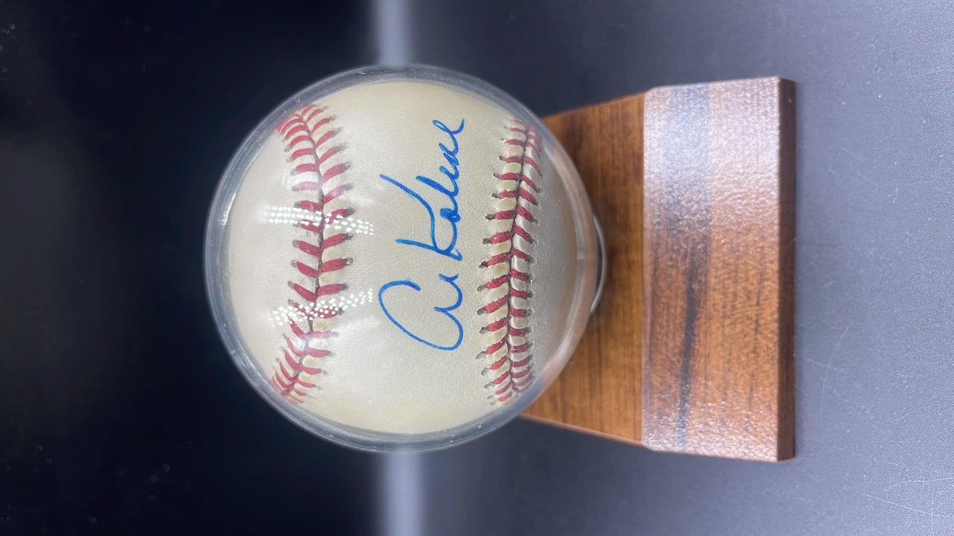 Photo 1 of AL KALINE AUTOGRAPHED HOF BASEBALL