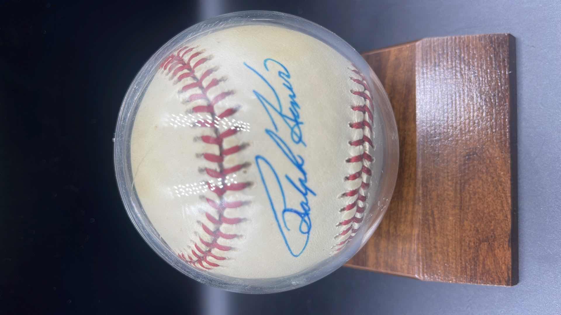 Photo 2 of RALPH KINER AUTOGRAPH RAWLINGS BASEBALL HOF