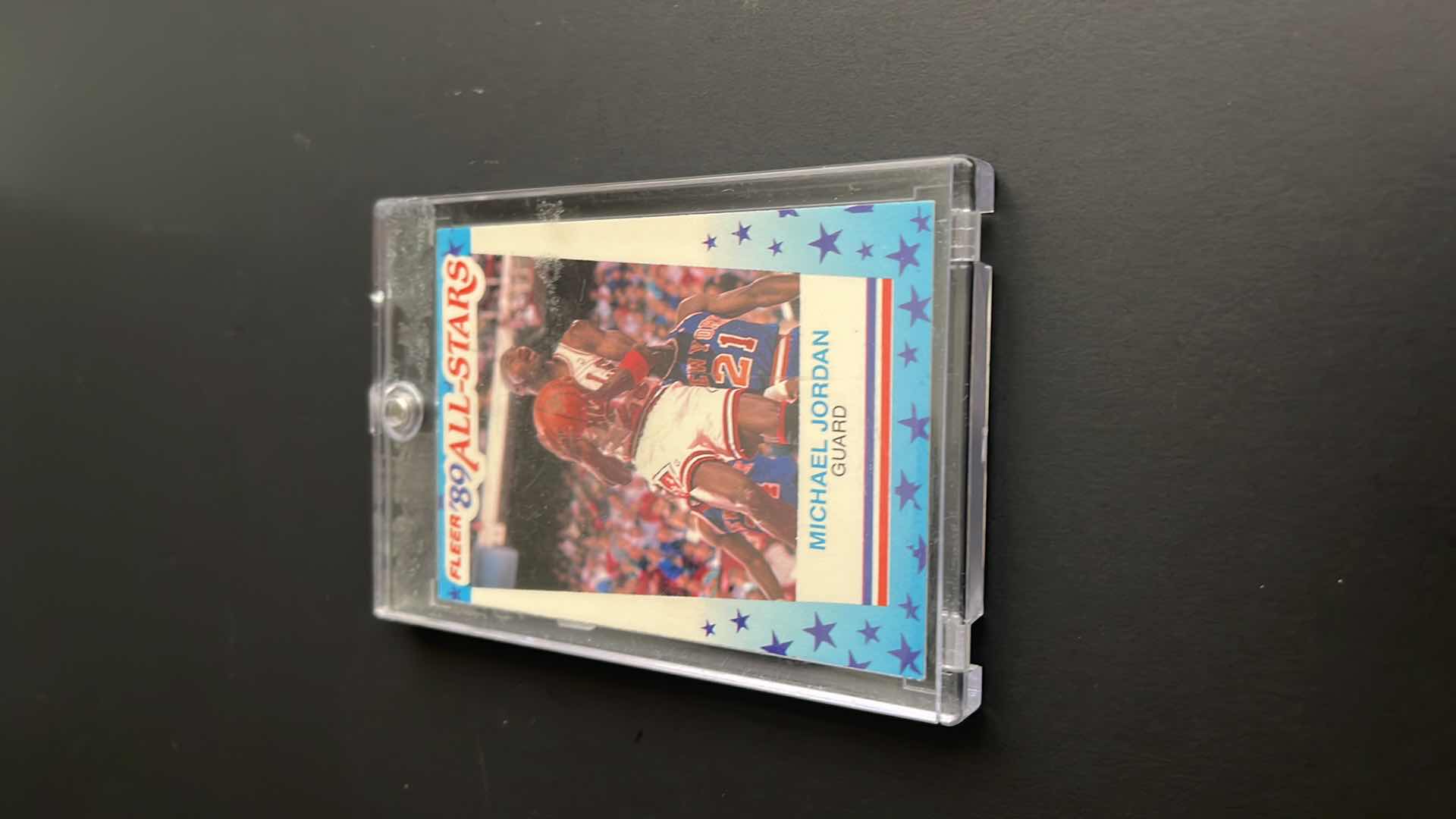 Photo 4 of 1989 MICHAEL JORDAN FLEER CARD 3