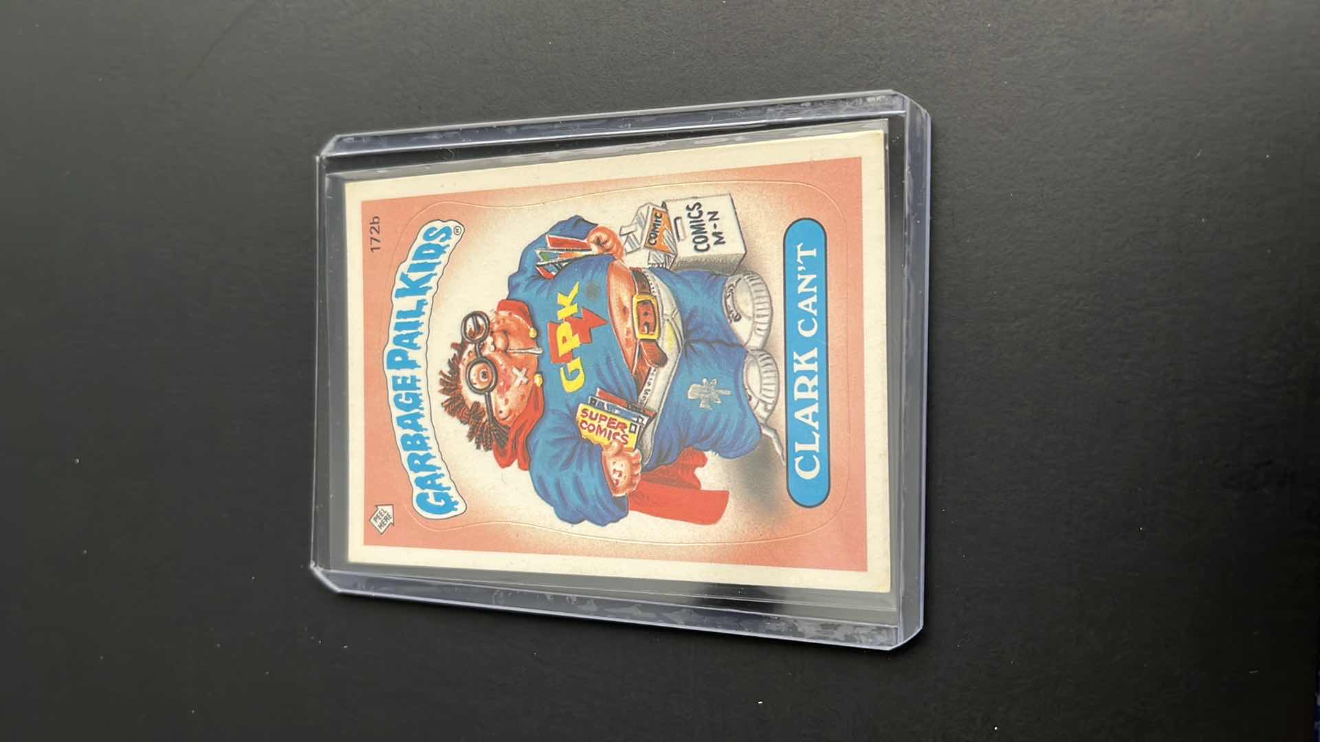 Photo 2 of 1986 GARBAGE PAIL KIDS CLARK CANT #172b TOPPS