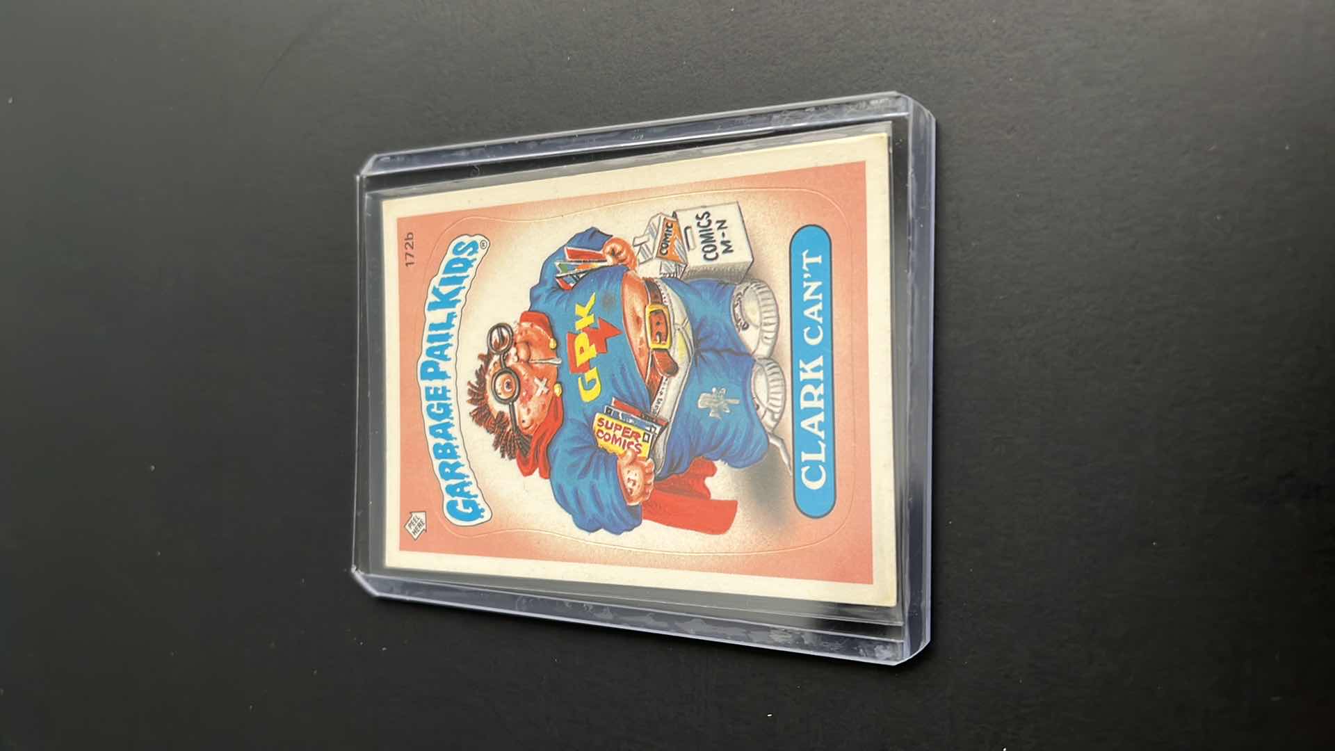 Photo 1 of 1986 GARBAGE PAIL KIDS CLARK CANT #172b TOPPS