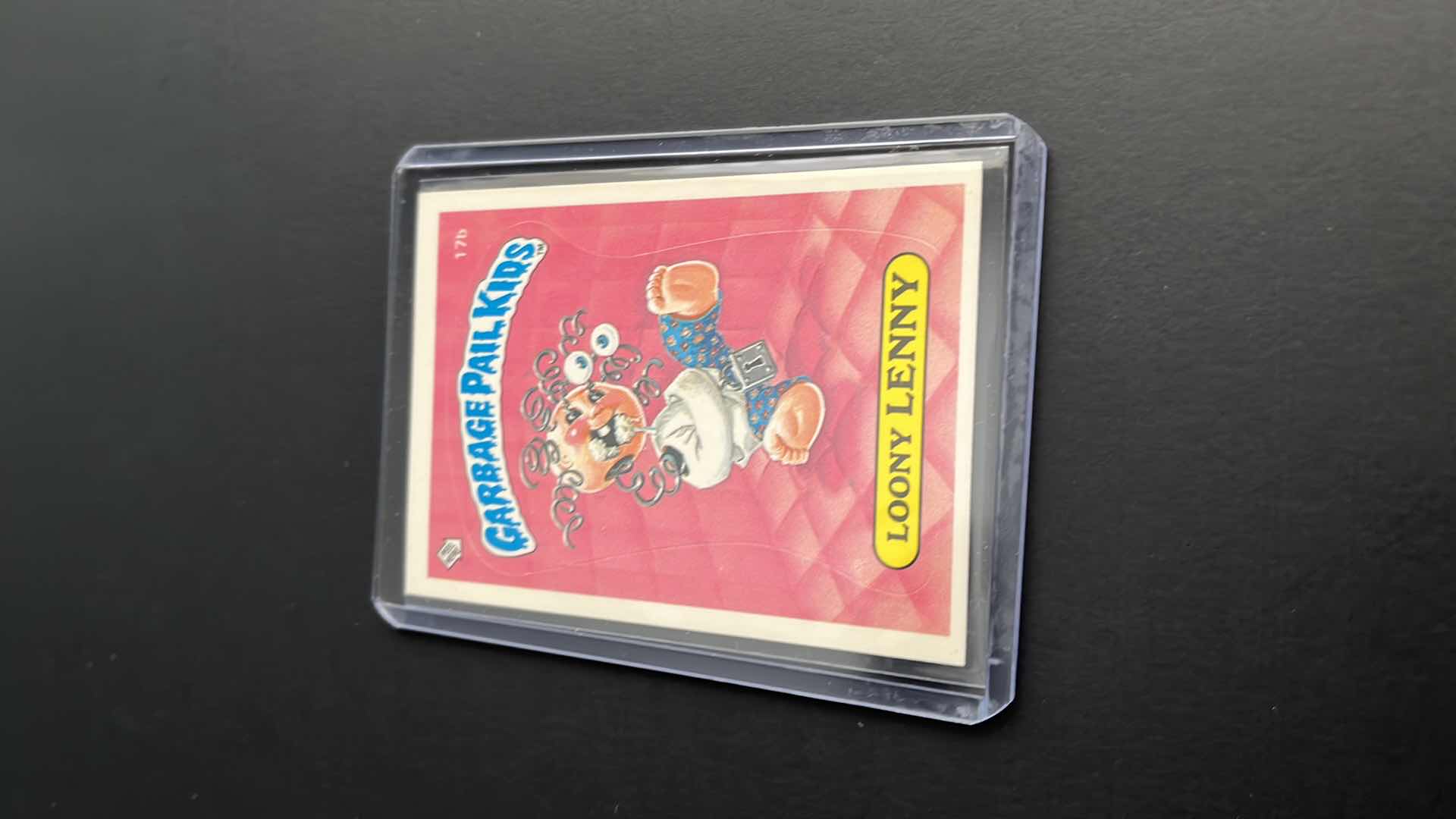 Photo 1 of 1985 GARBAGE PAIL KIDS LOONY LENNY TOPPS CARD 17B