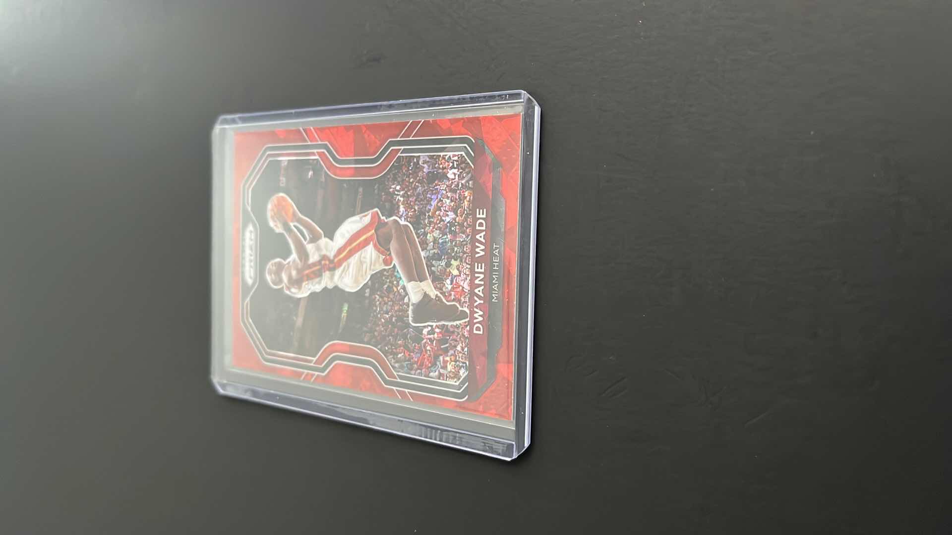 Photo 4 of 2020 DWAYNE WADE PANINI RED PRIZM CARD 195