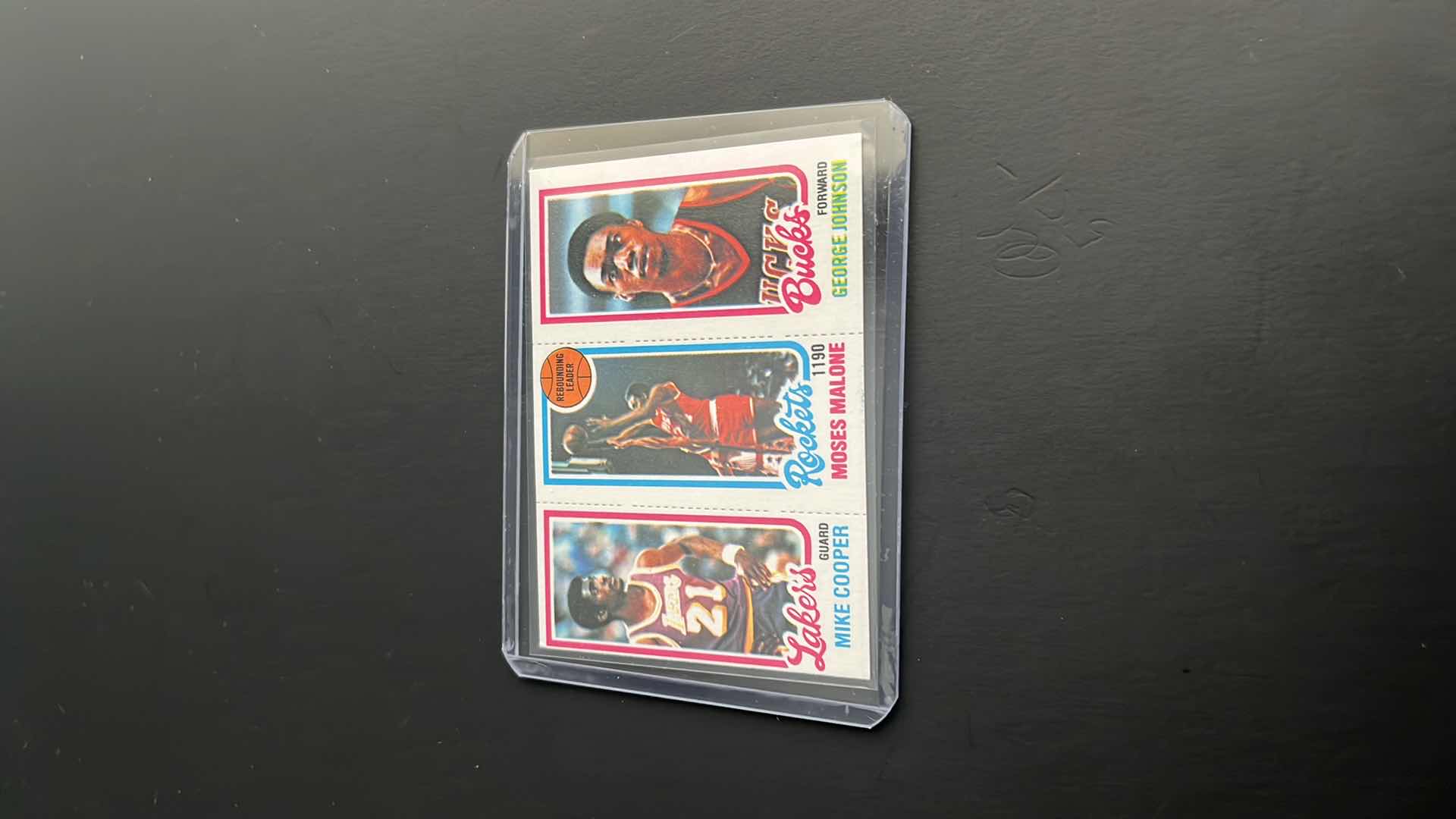 Photo 4 of 1980 GEORGE JOHNSON,MOSES MALONE, & MIKE COOPER TOPPS CARDS