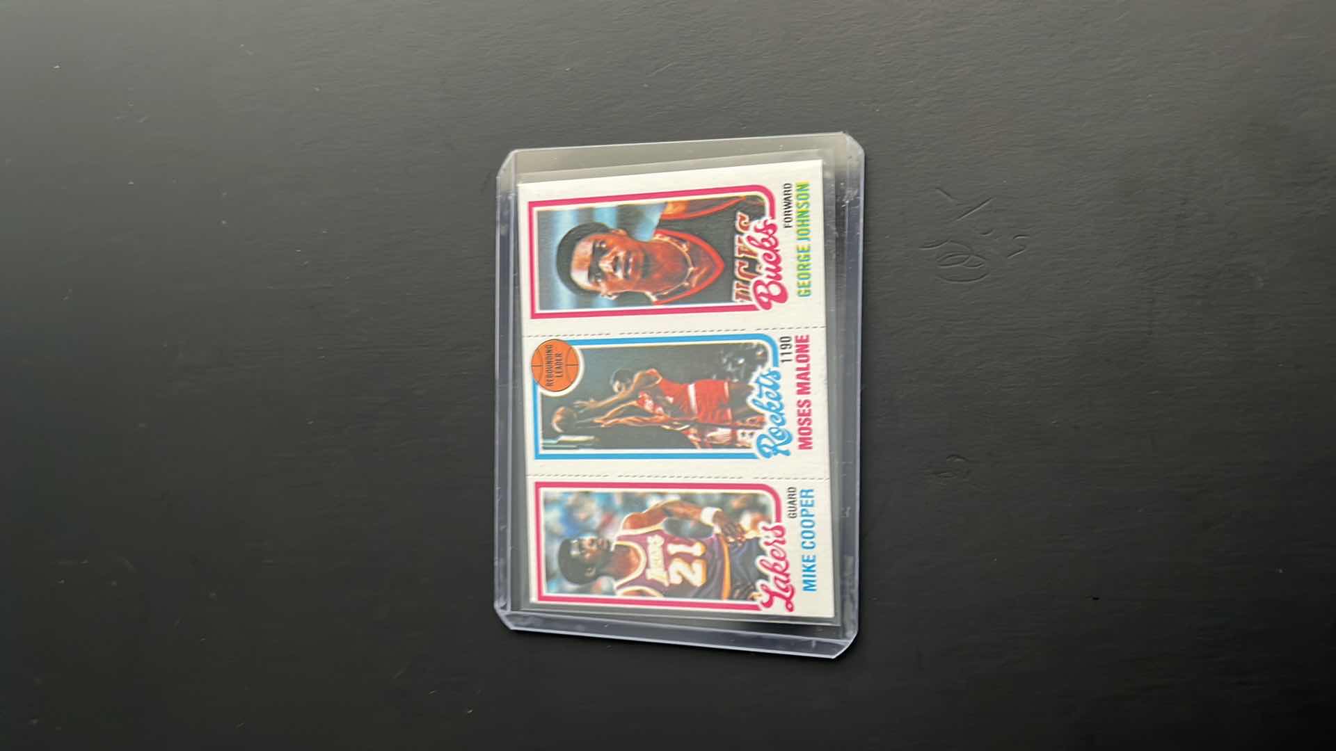 Photo 3 of 1980 GEORGE JOHNSON,MOSES MALONE, & MIKE COOPER TOPPS CARDS