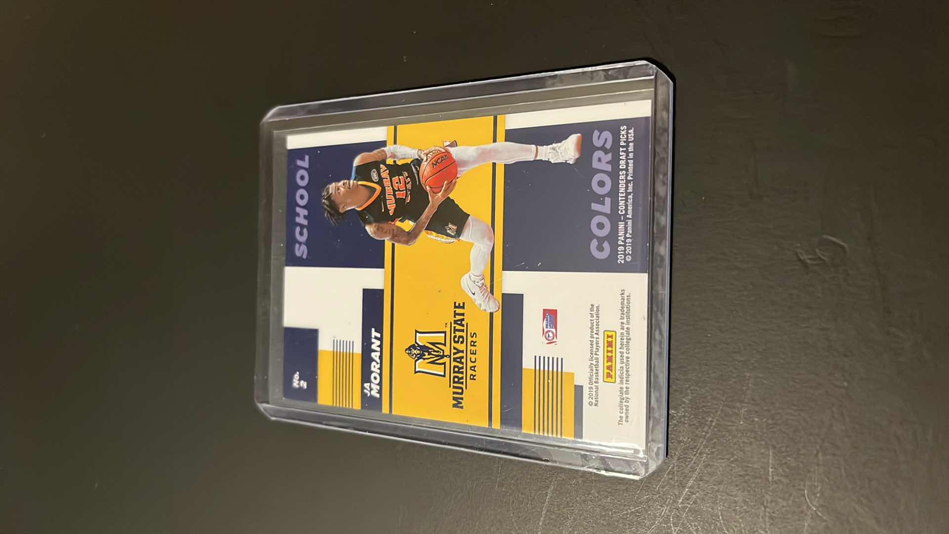 Photo 2 of 2019 JA MORANT PANINI CONTENDERS ROOKIE CARD 2