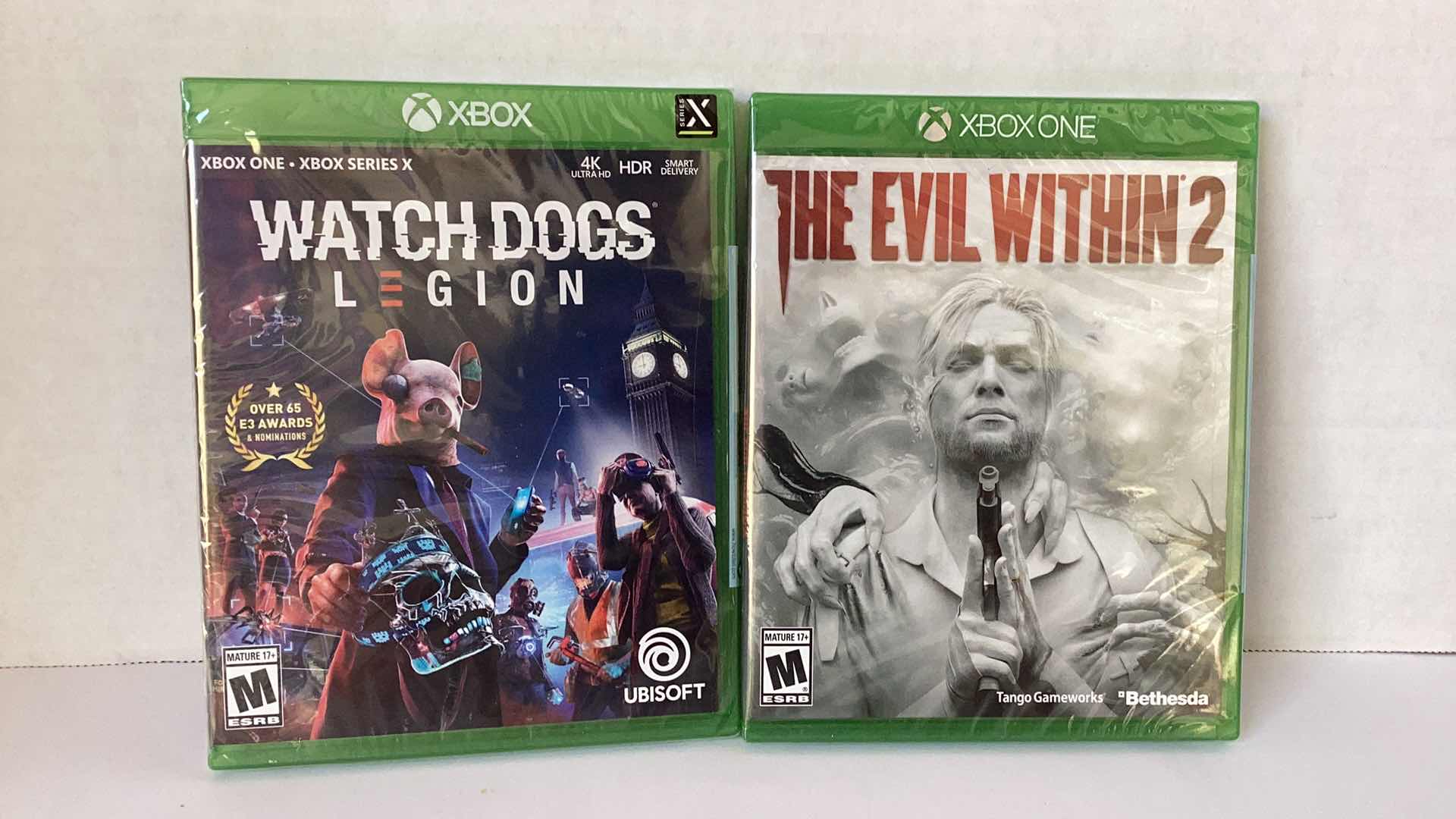 Photo 1 of 2 NEW X-BOX GAMES: WATCH DOGS LEGION AND THE EVIL WITHIN 2