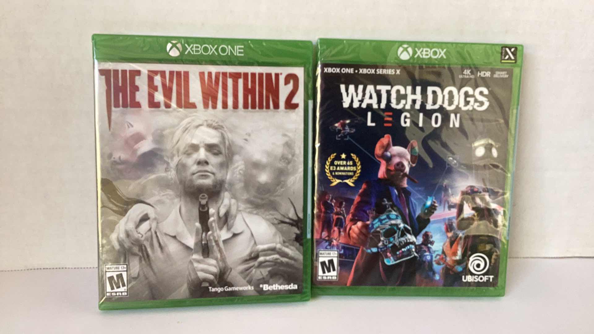 Photo 1 of 2 NEW X-BOX GAMES: THE EVIL WITHIN 2 AND WATCH DOGS LEGION