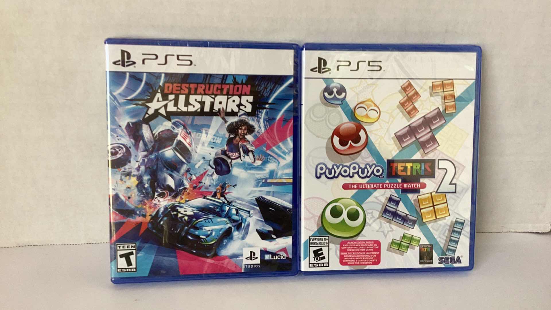 Photo 1 of 2 NEW PS5 GAMES: DESTRUCTION ALLSTARS AND PUYOPUYO TETRIS 2