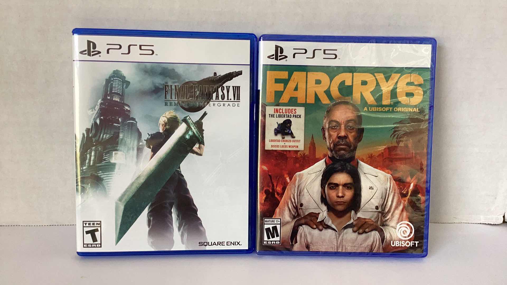 Photo 1 of 2 NEW PS5 GAMES: FINAL FANTASY VII REMAKE AND FAR CRY 6