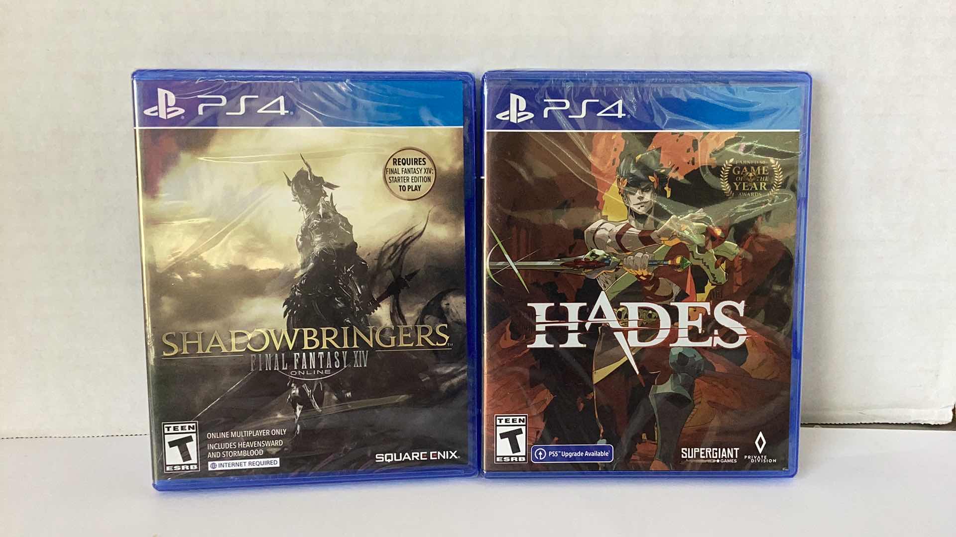 Photo 1 of 2 NEW PS4 GAMES: SHADOWBRINGERS FINAL FANTASY XIV AND HADES