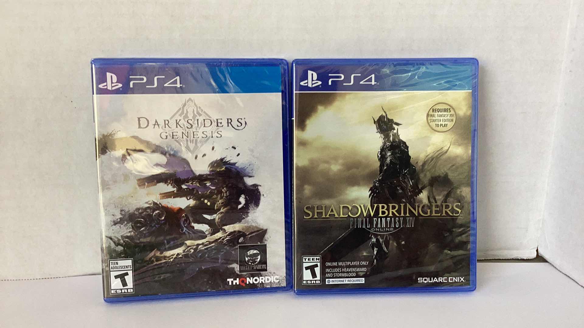 Photo 1 of 2 NEW PS4 GAMES: DARKSIDERS GENESIS AND SHADOWBRINGERS FINAL FANTASY XIV