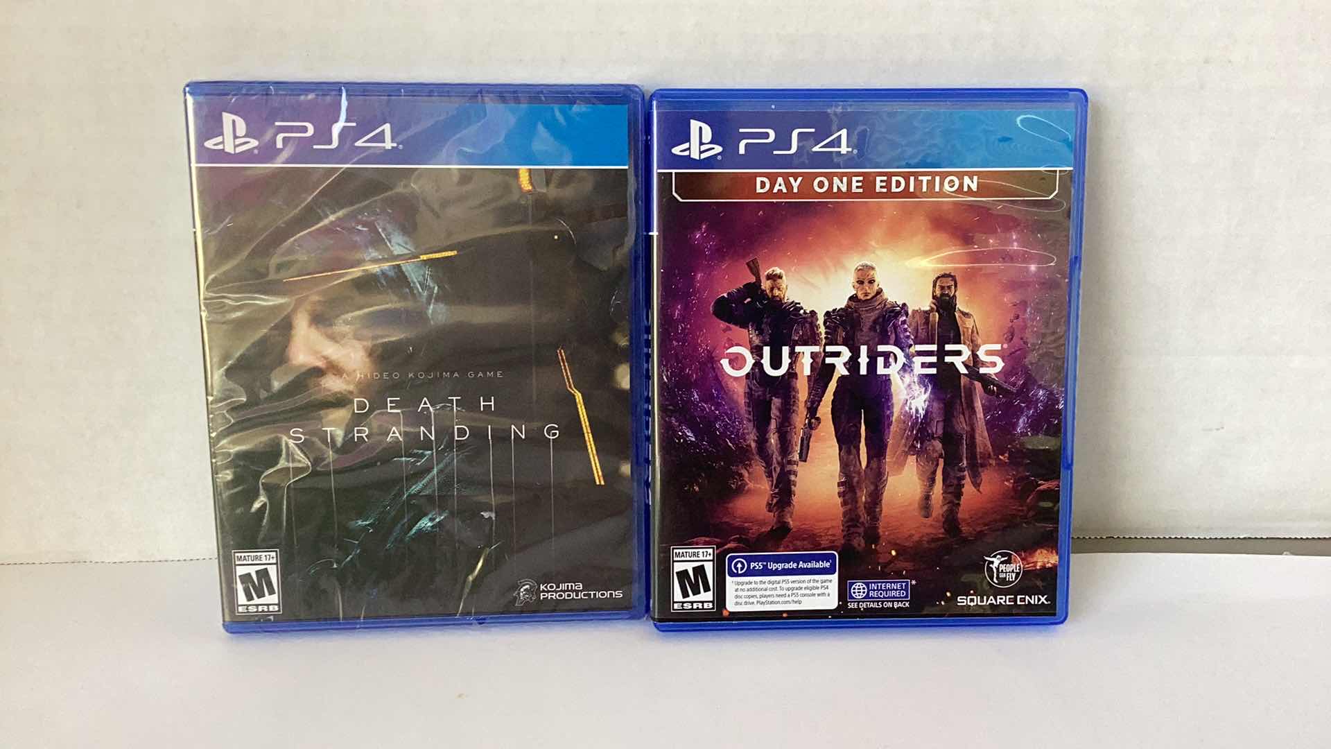 Photo 1 of 2 NEW PS4 GAMES: DEATH STRANDING AND OUTRIDERS