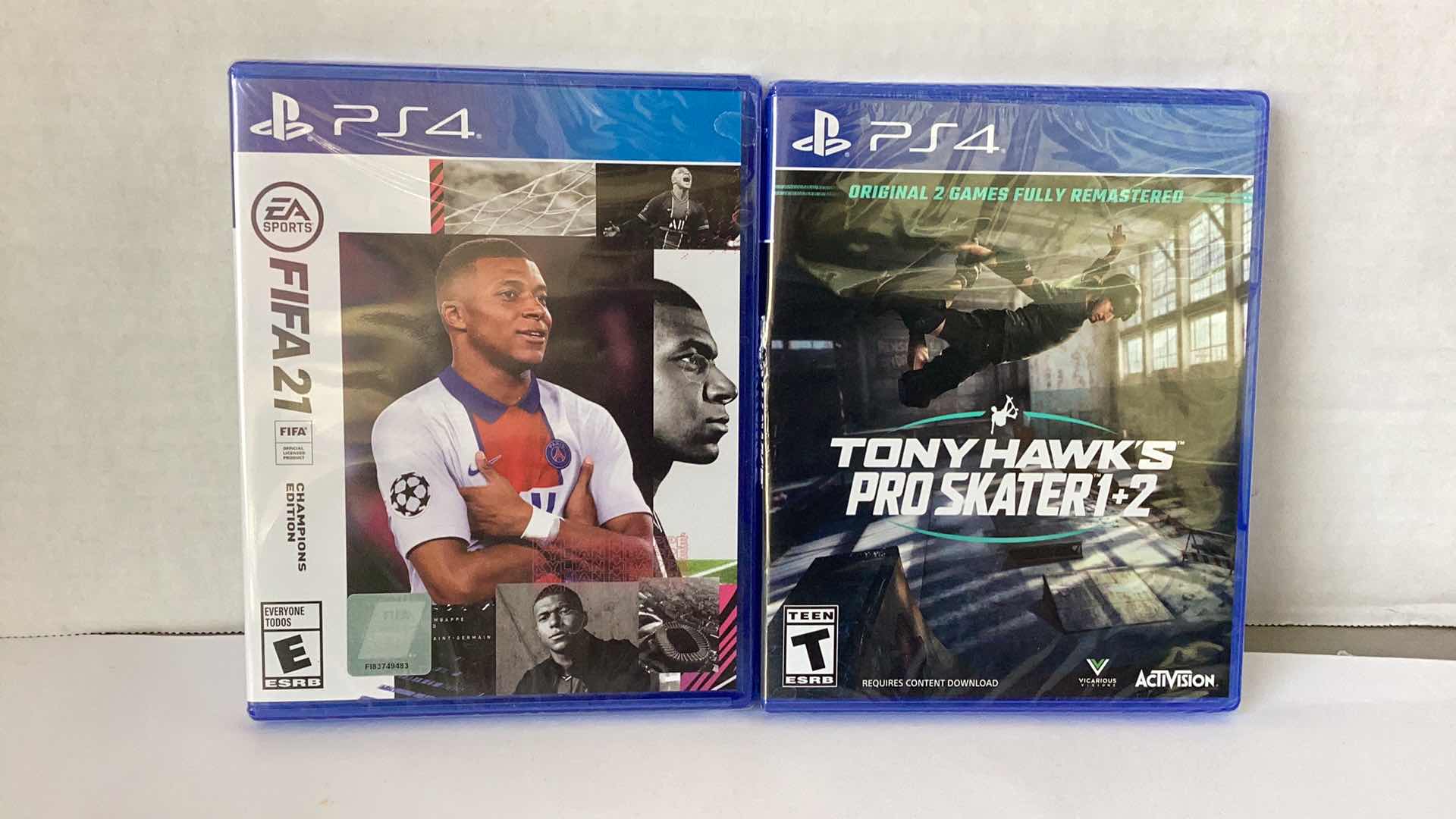 Photo 1 of 2 NEW PS4 GAMES: FIFA 21 AND TONY HAWK'S PRO SKATER 1+2