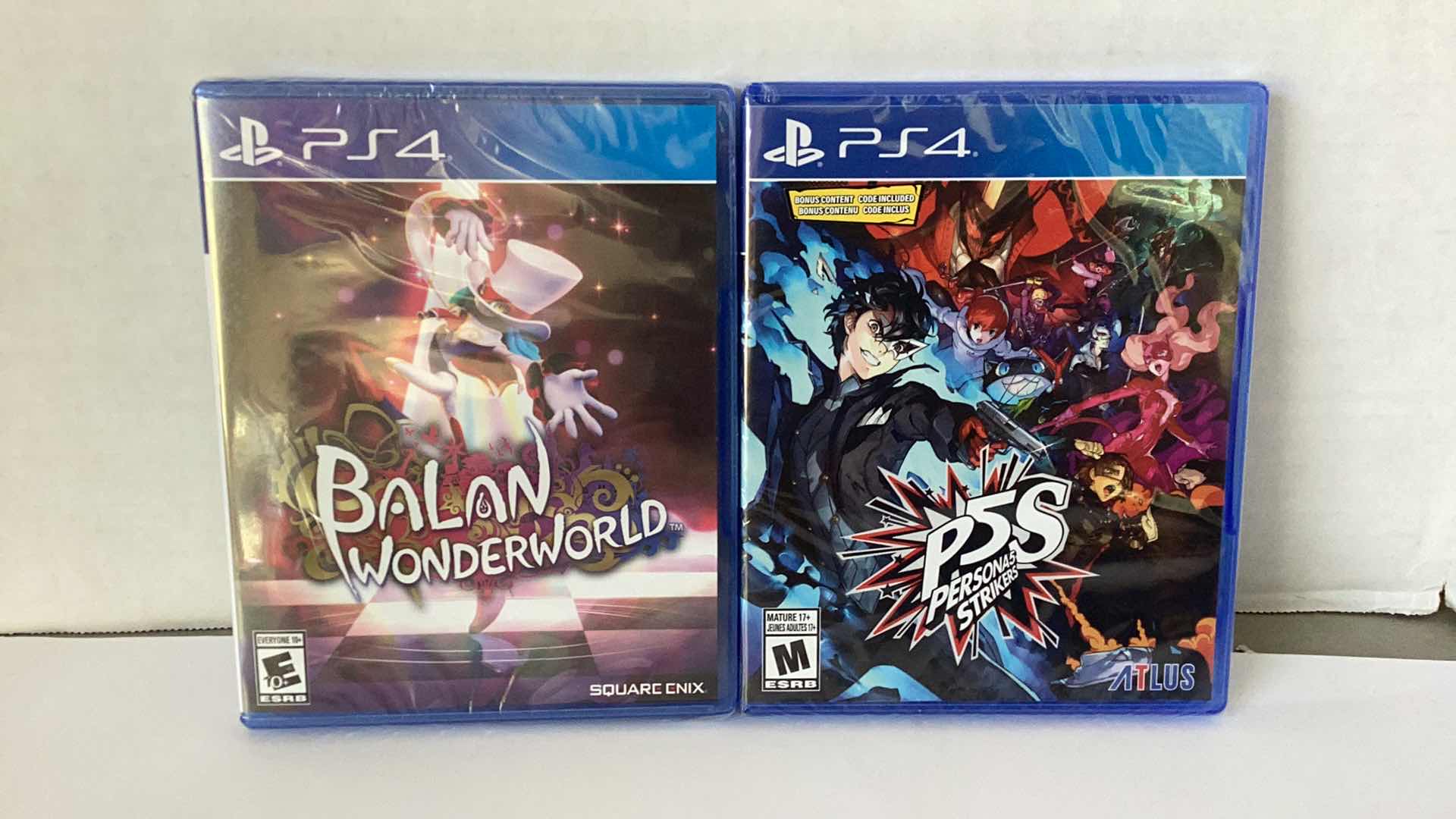 Photo 1 of 2 NEW PS4 GAMES: BALAN WONDERLAND AND PERSONA 5 STRIKERS