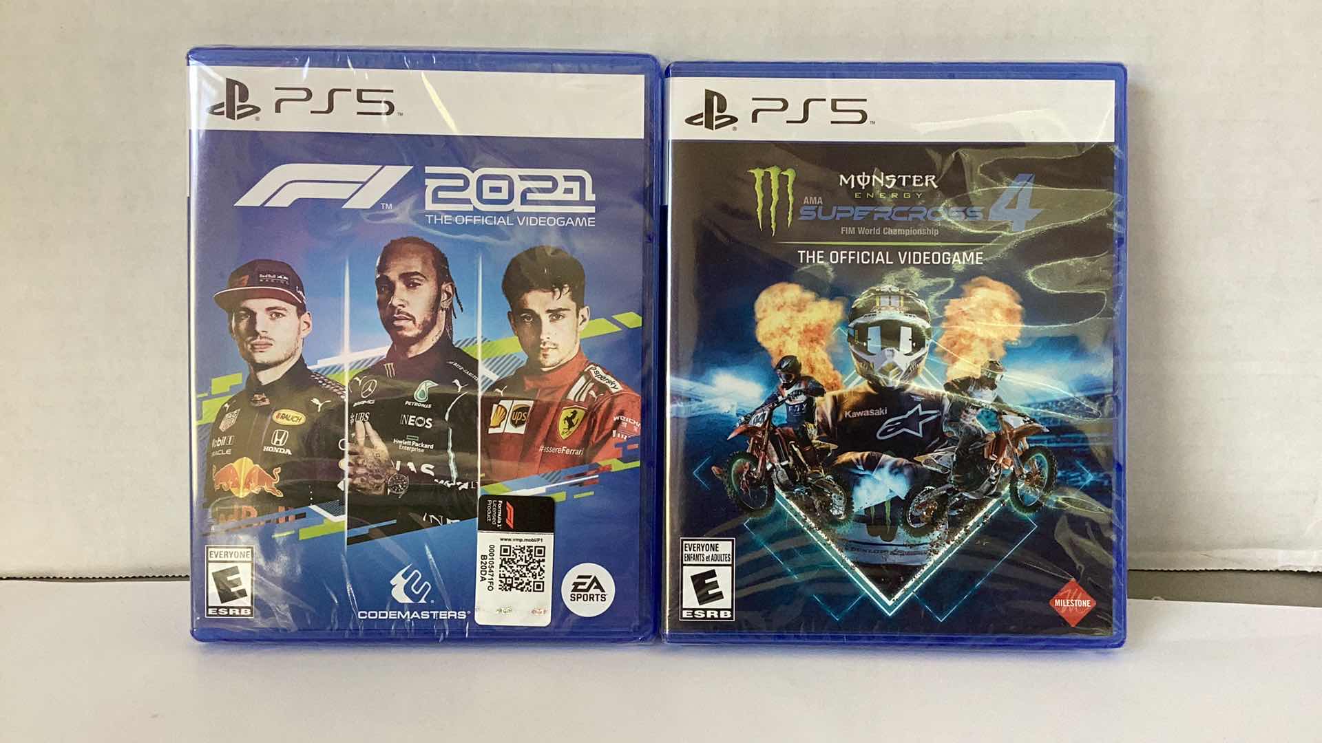 Photo 1 of 2 NEW PS5 GAMES: F1 2021 AND MONSTER ENERGY SUPERCROSS 4