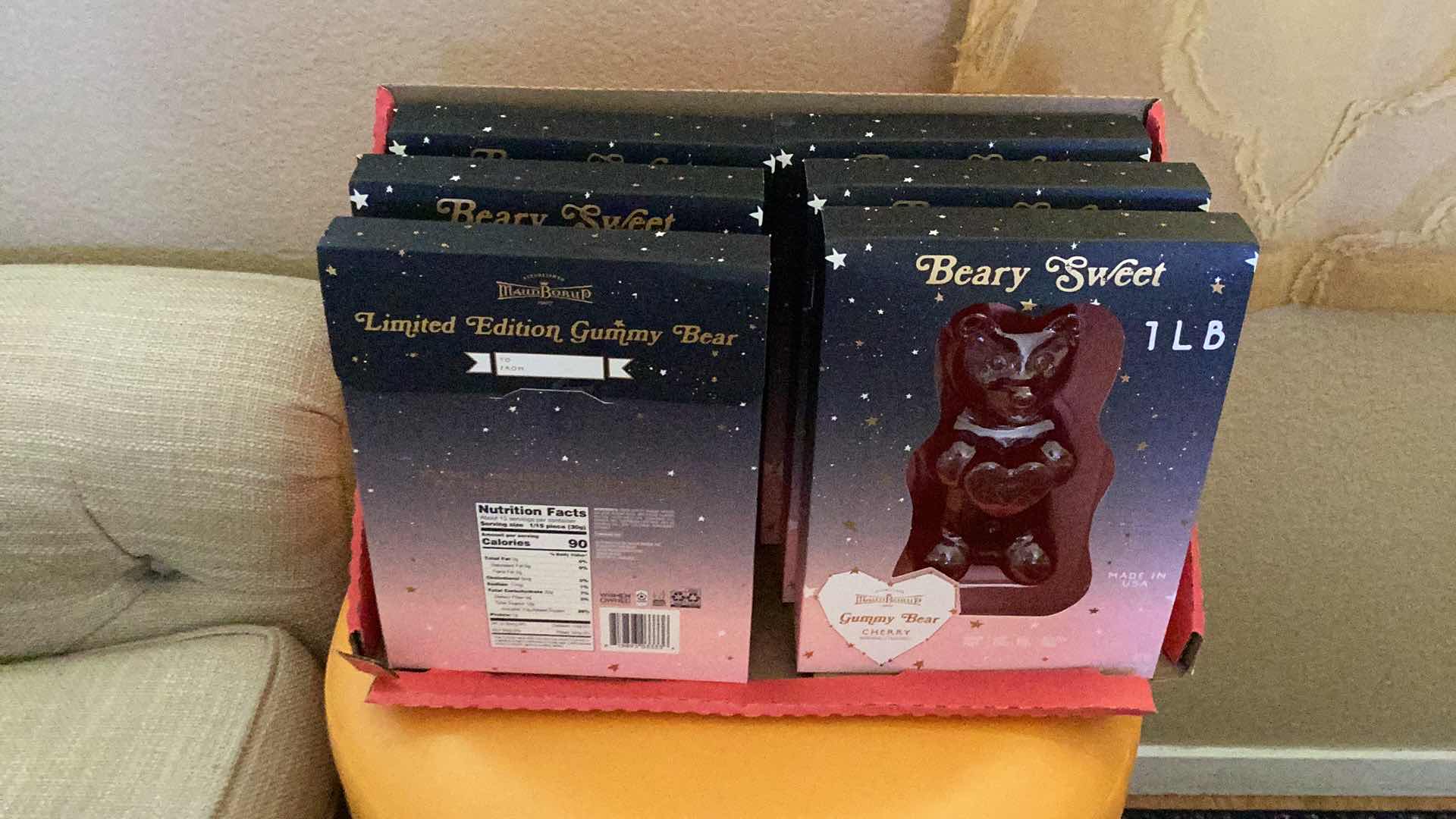Photo 1 of 6 PCS LIMITED EDITION GUMMY BEAR BEARY SWEET 1Lb