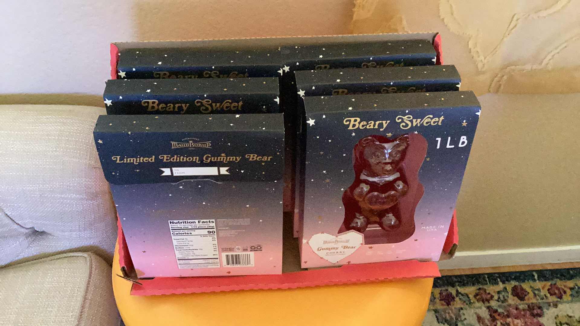 Photo 1 of 6 PCS LIMITED EDITION GUMMY BEAR BEARY SWEET 1Lb