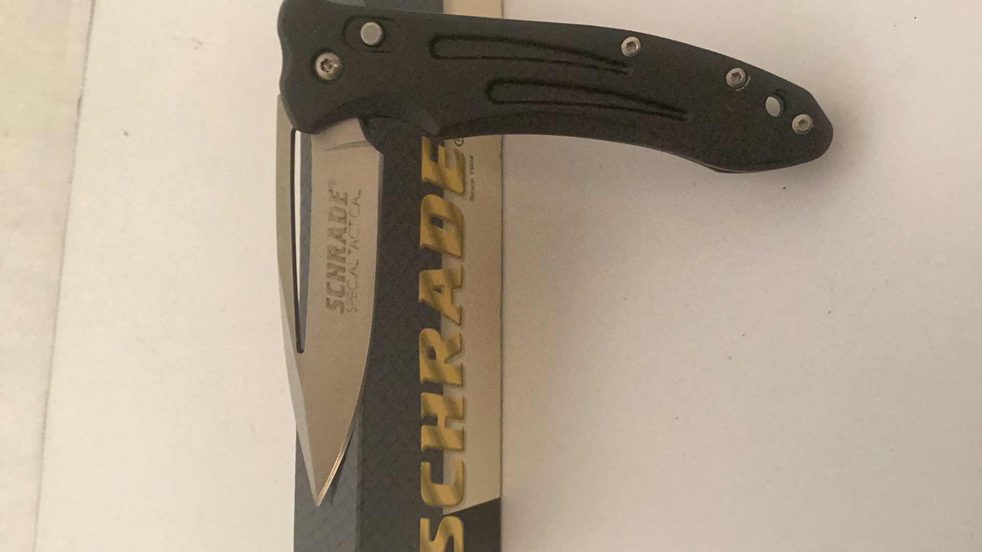 Photo 1 of SCHRADE SPECIAL TACTICAL KNIFE