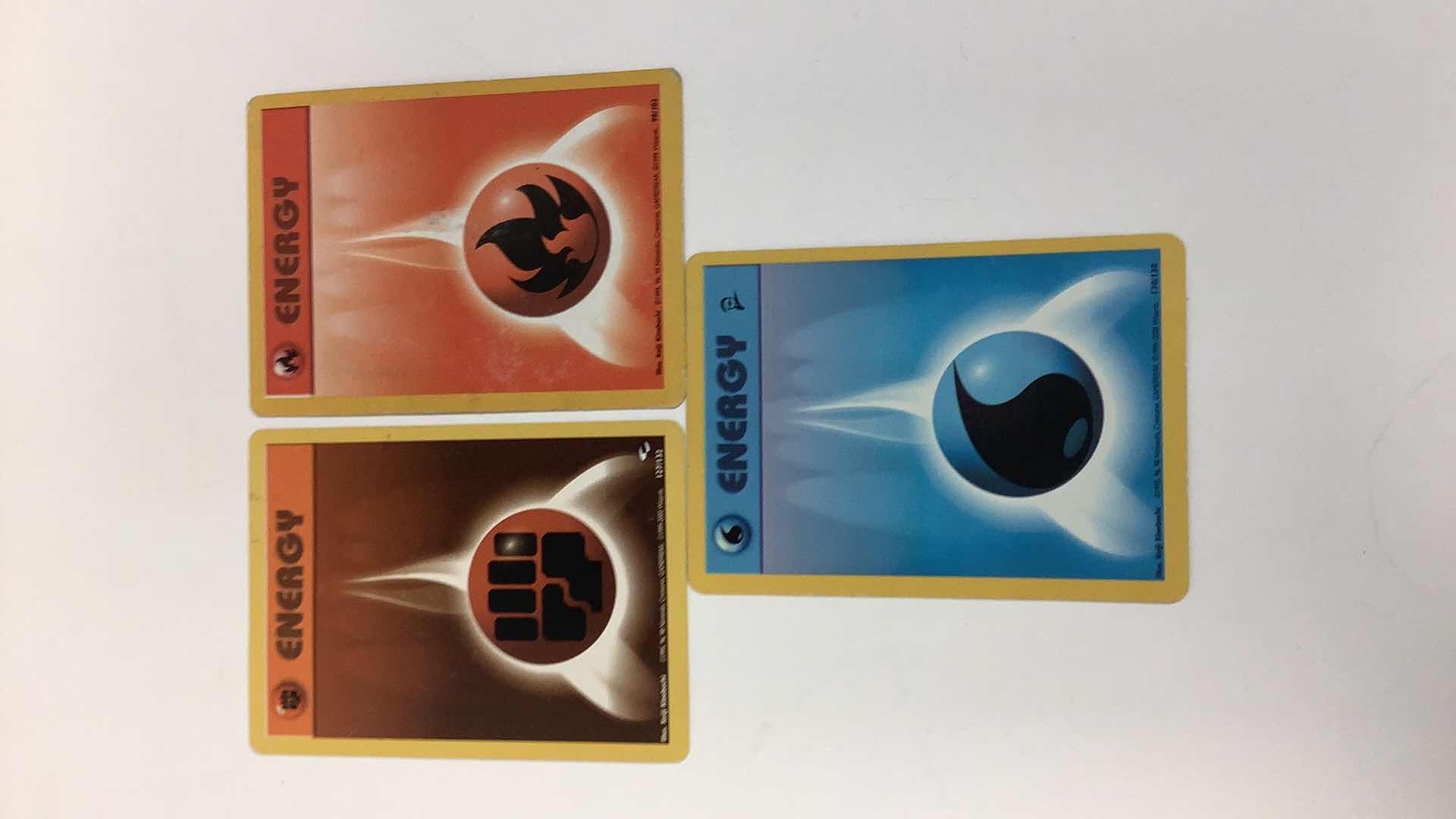 Photo 1 of 3  1995 POKÉMON ENERGY CARDS