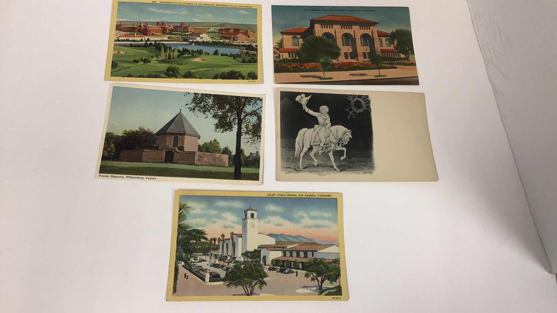 Photo 1 of 5 ASSORTED VINTAGE POSTCARDS