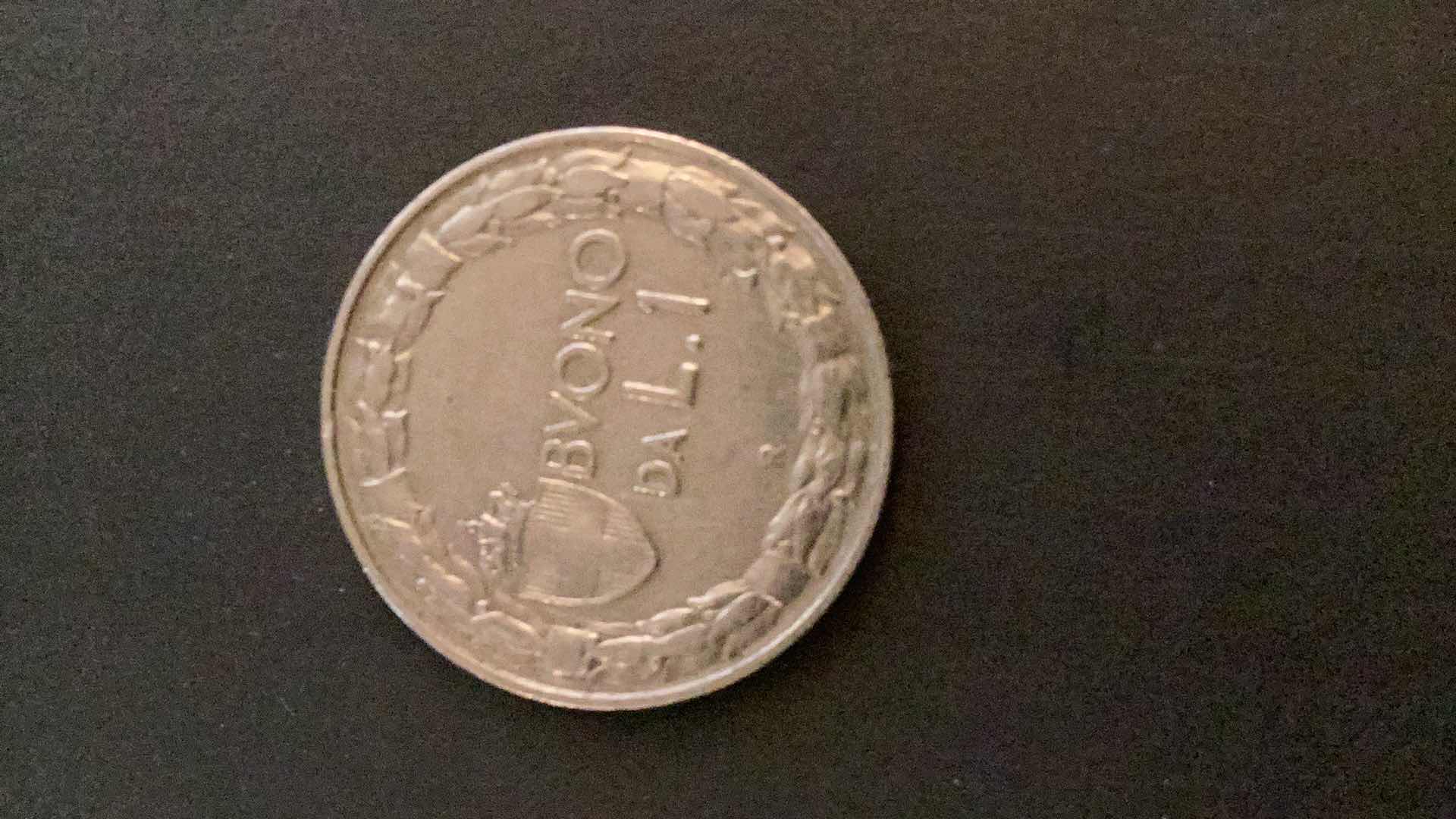 Photo 2 of 1928 ITALY 1 LIRA