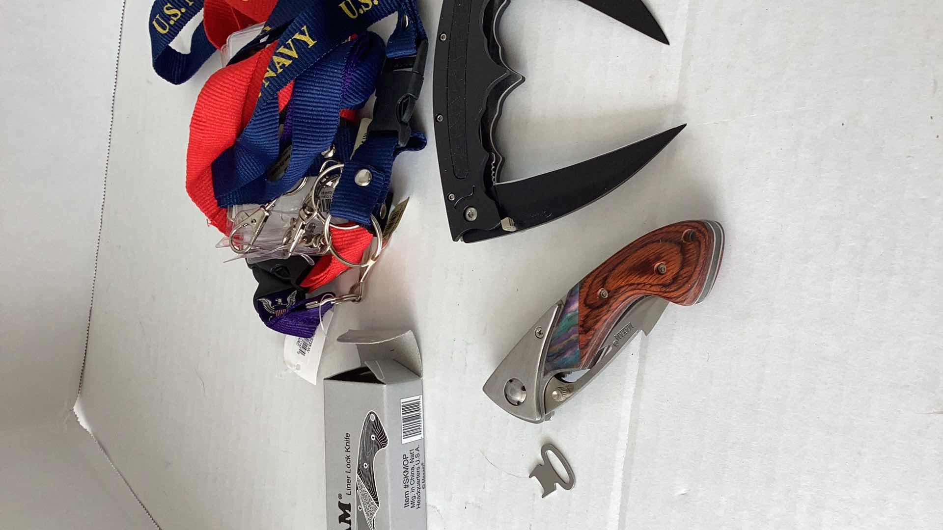 Photo 2 of ARMED FORCES LANYARDS AND KNIVES