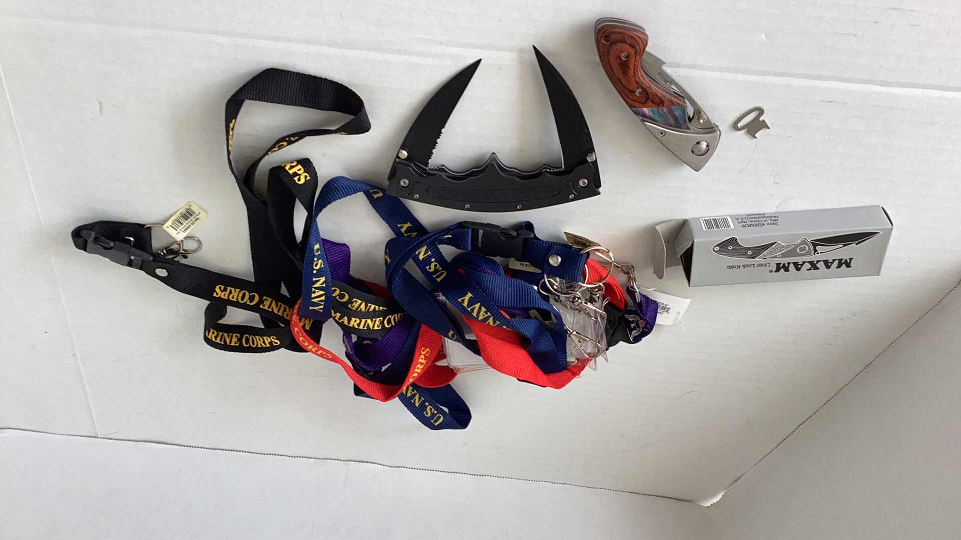 Photo 1 of ARMED FORCES LANYARDS AND KNIVES