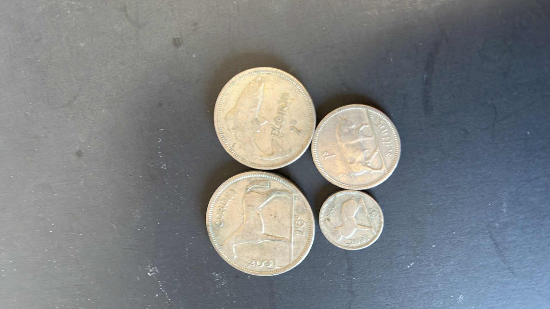 Photo 1 of IRELAND SET OF 4 COINS