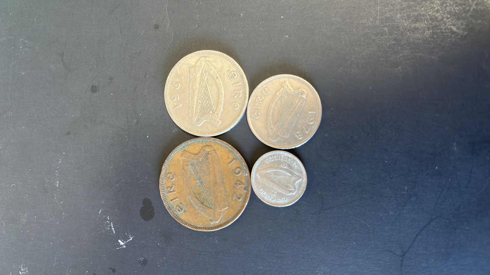 Photo 2 of IRELAND SET OF 4 COINS