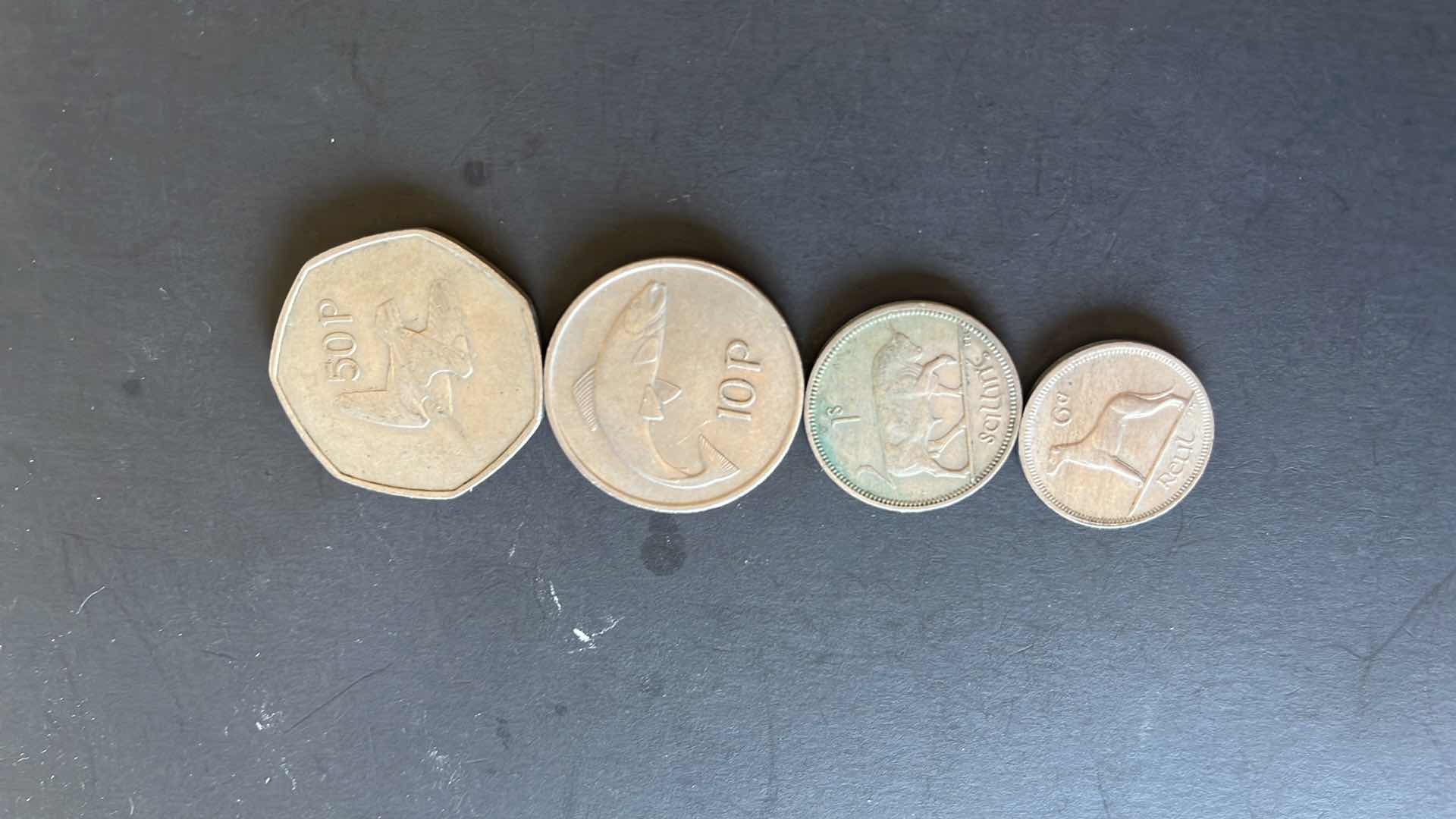 Photo 1 of IRELAND SET OF 4 COINS
