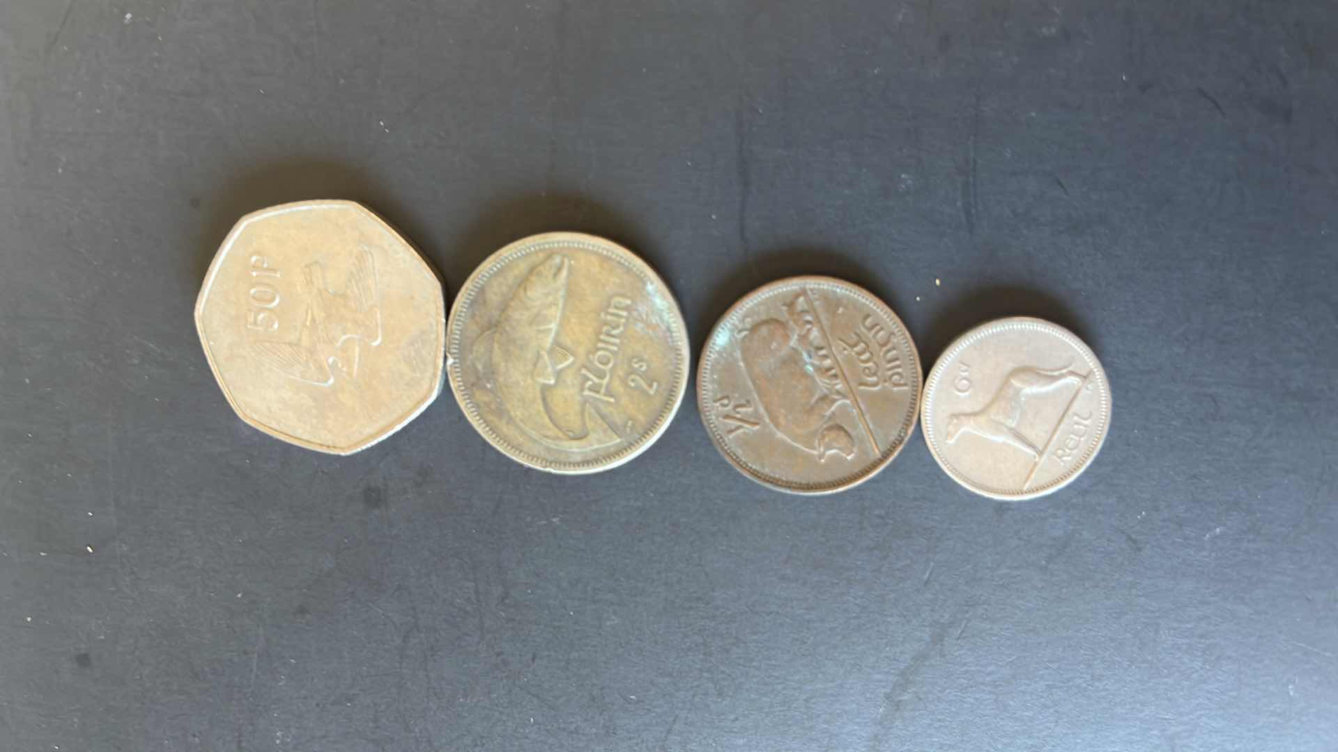 Photo 1 of IRELAND SET OF 4 COINS