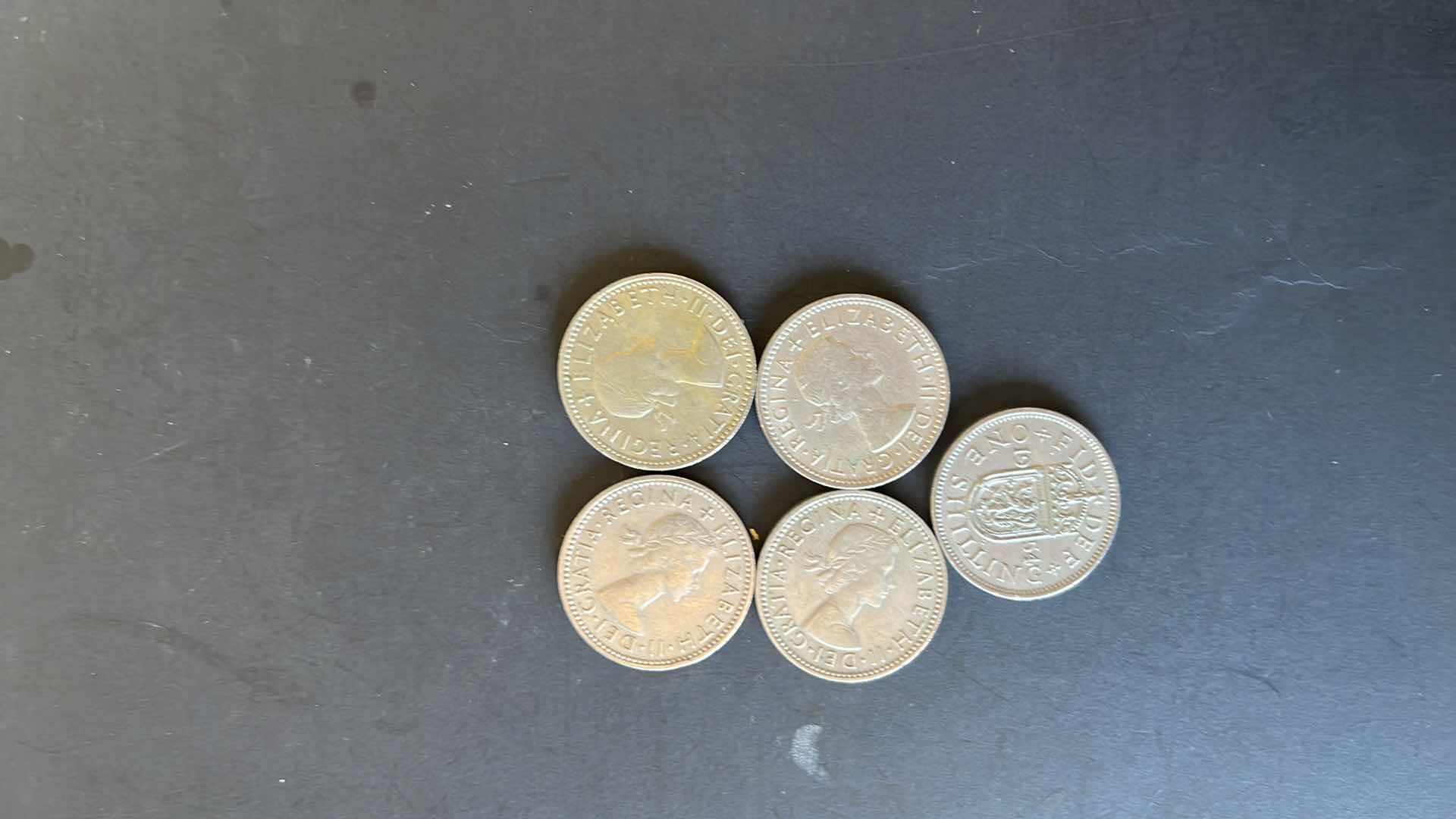 Photo 2 of ENGLAND SET OF 5 COINS