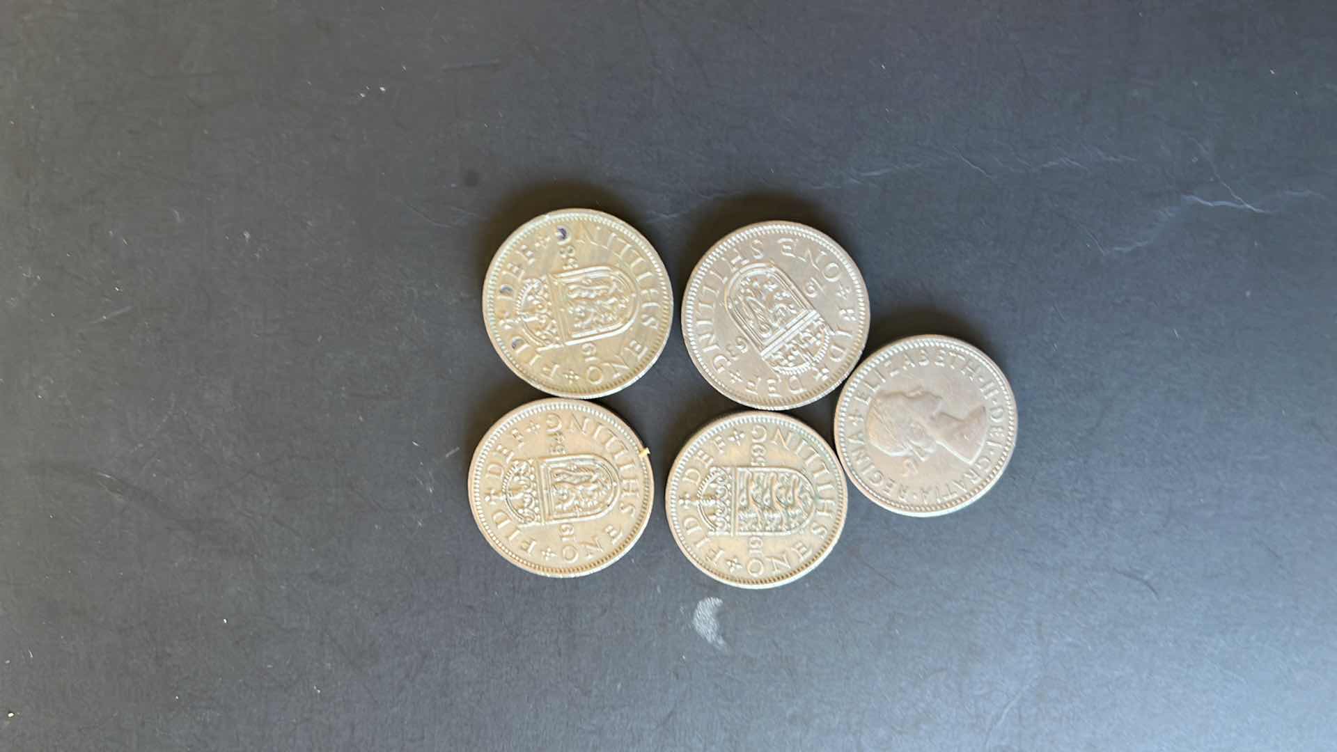 Photo 1 of ENGLAND SET OF 5 COINS