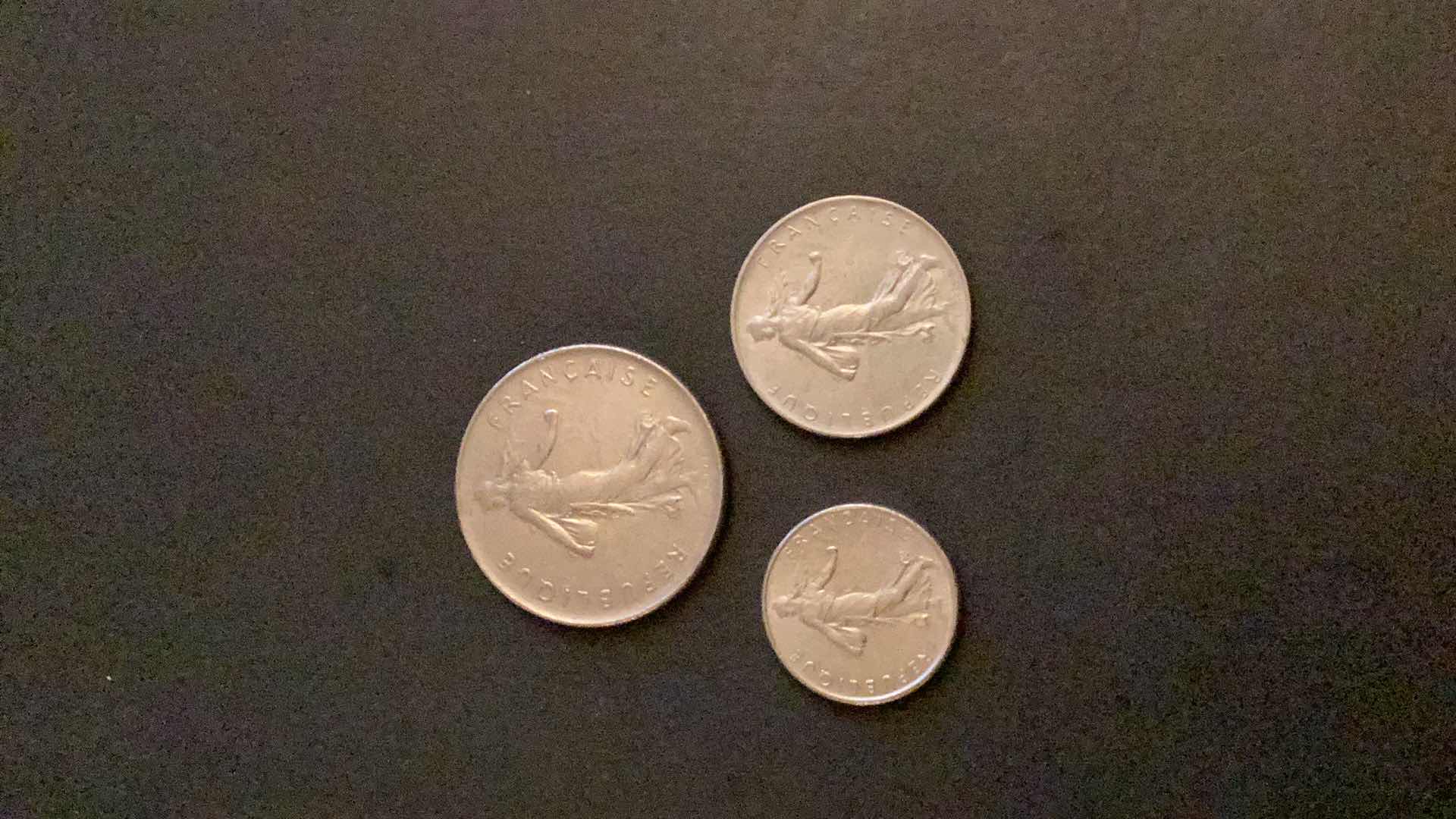 Photo 1 of 3 FRENCH COINS