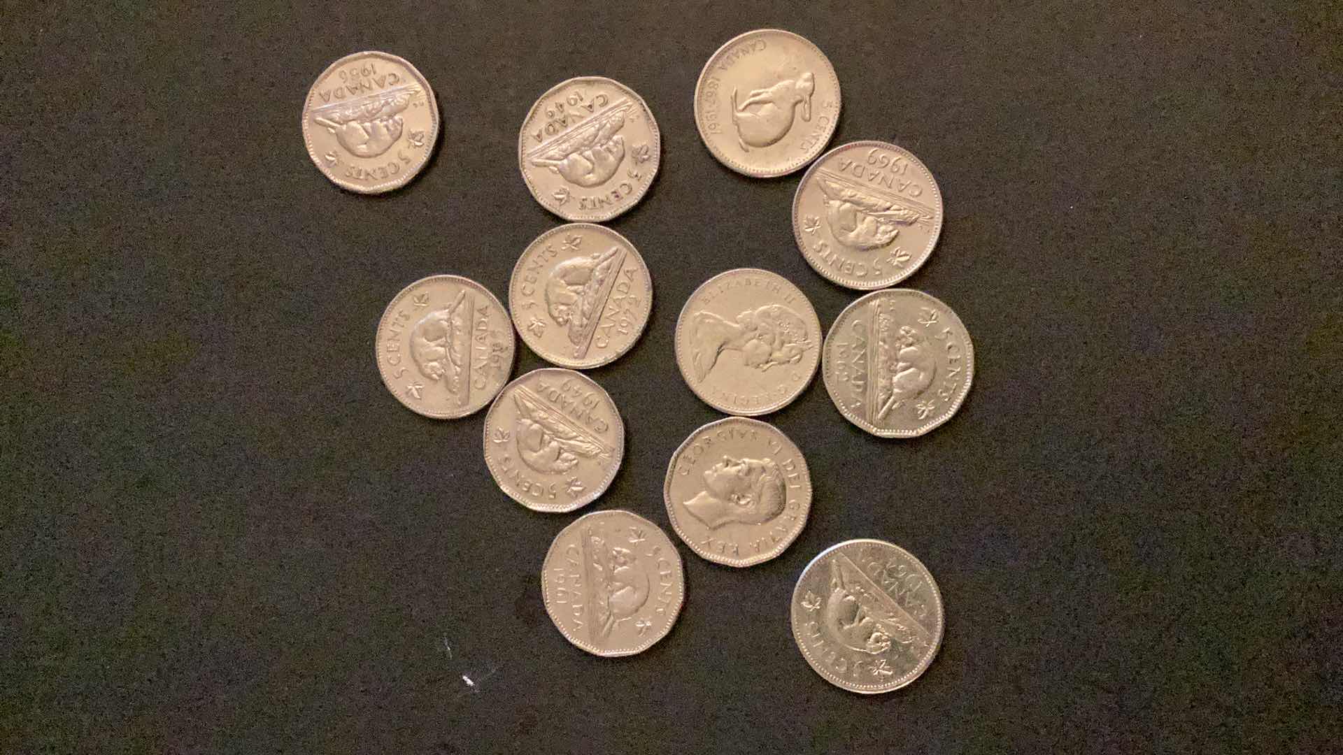 Photo 1 of OLD CANADIAN NICKLES