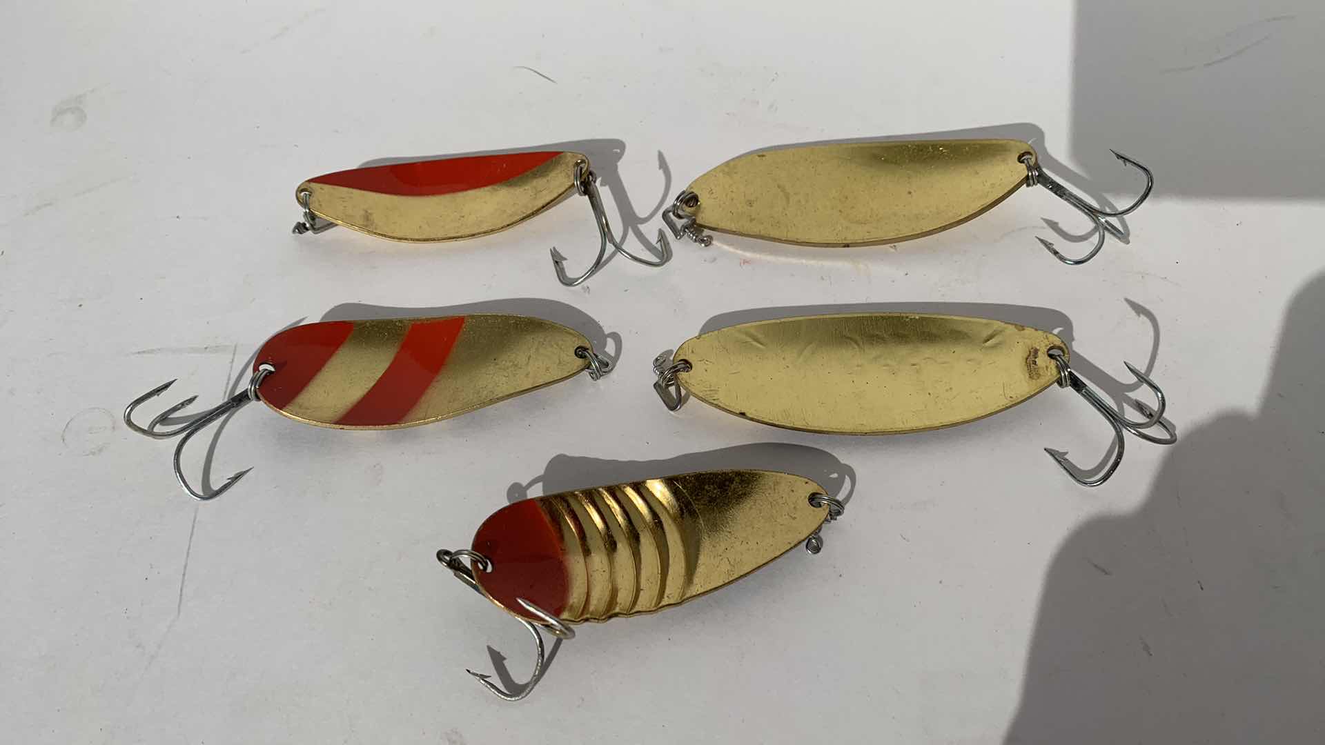 Photo 2 of FIVE VINTAGE RUSSIAN FISHING LURES