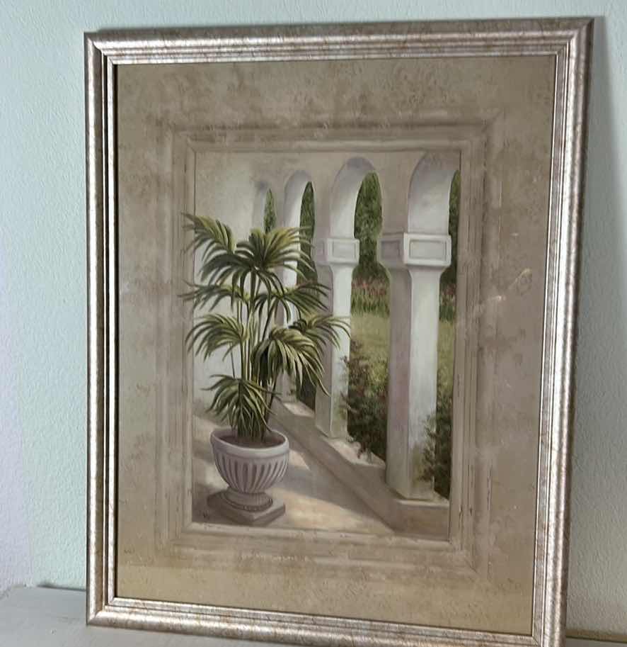Photo 7 of FERNS AND ARCHWAYS ARTWORK FRAMED 24 1/2” x 31”