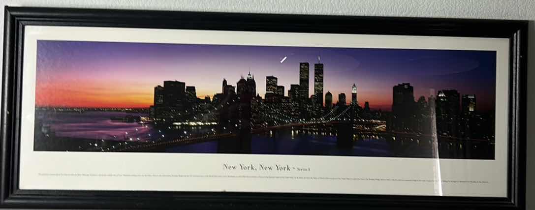 Photo 1 of NEW YORK, NEW YORK CITY SCAPE ARTWORK 43” x 16 1/2