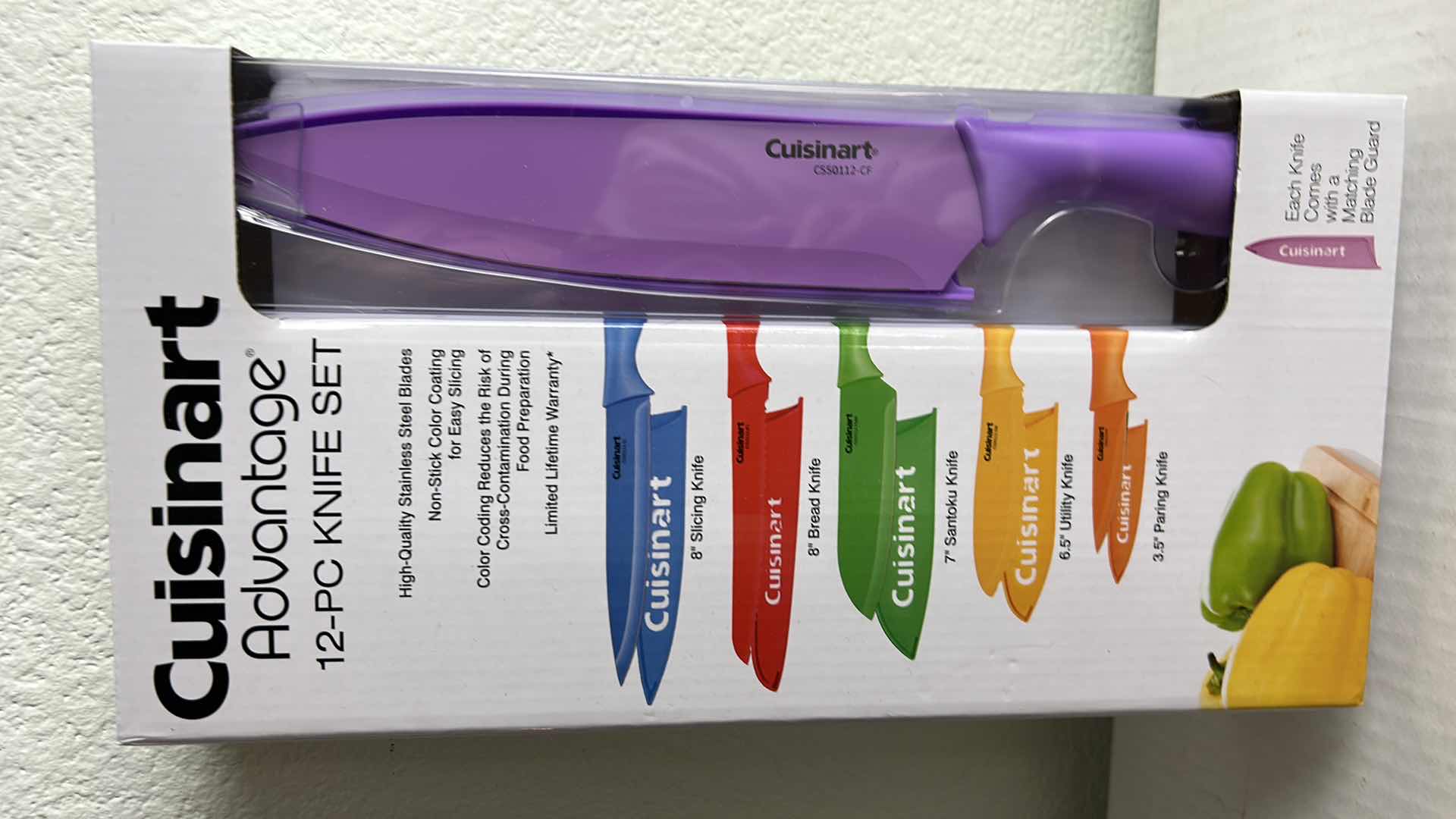 Photo 1 of NEW IN BOX 12 PC CUISINART KNIFE SET