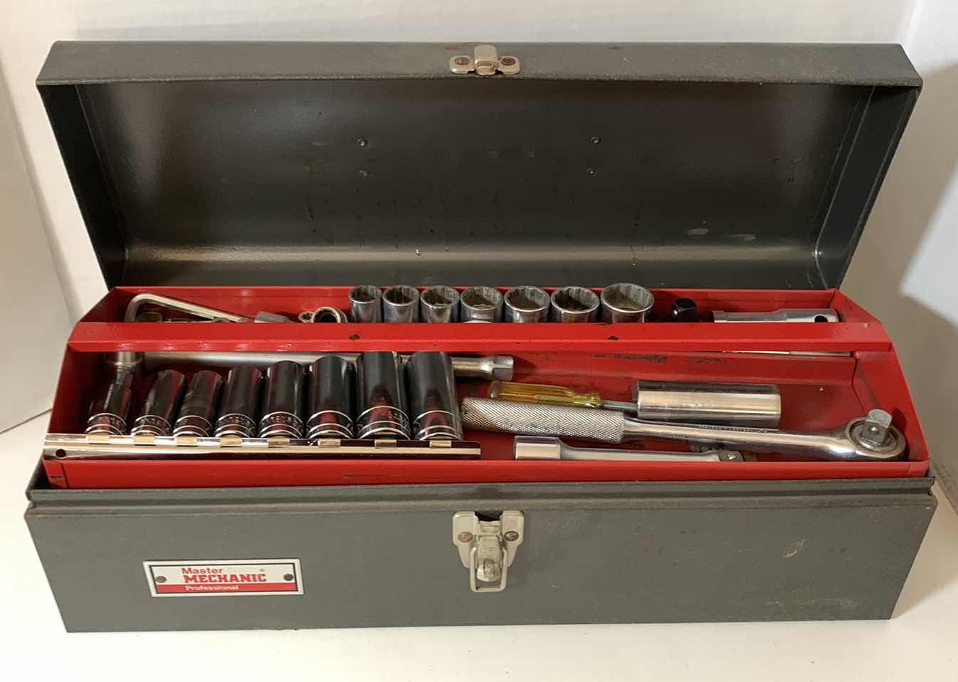 Photo 1 of MASTER MECHANIC PROFESSIONAL TOOL BOX WITH SOCKETS SET