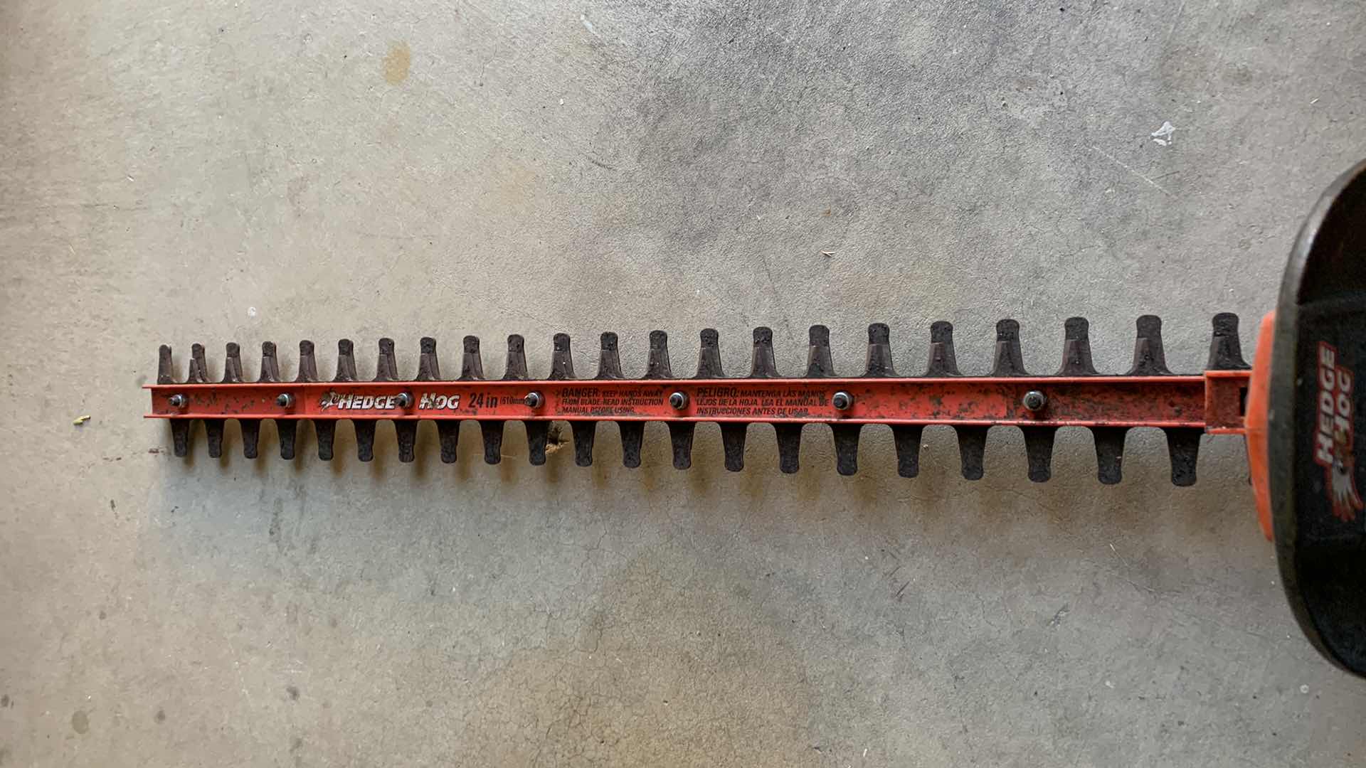 Photo 1 of BLACK AND DECKER ELECTRIC HEDGE HOG TRIMMER
